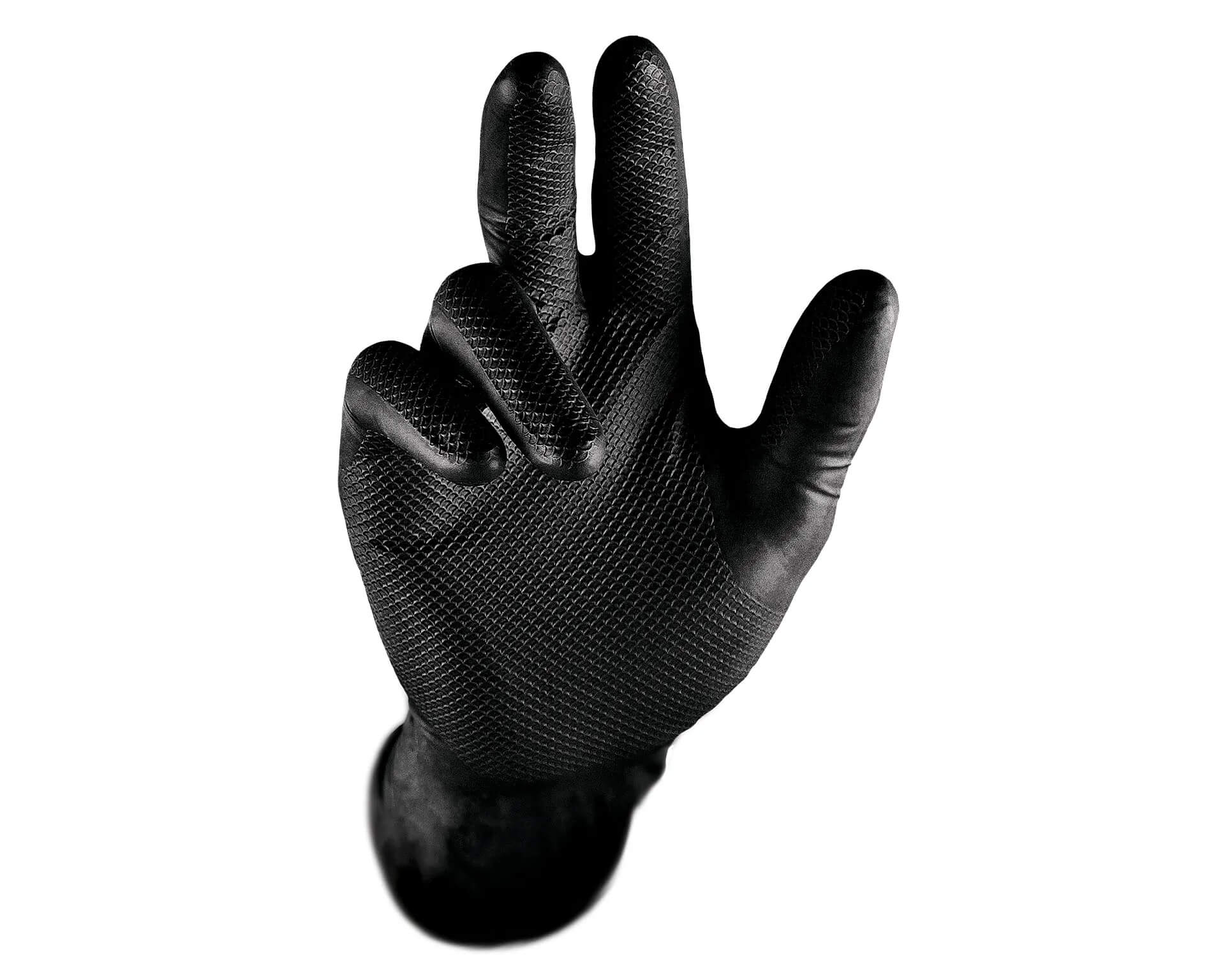 GRIPPAZ 246BK-EN nitrile gloves 1x50 pcs.