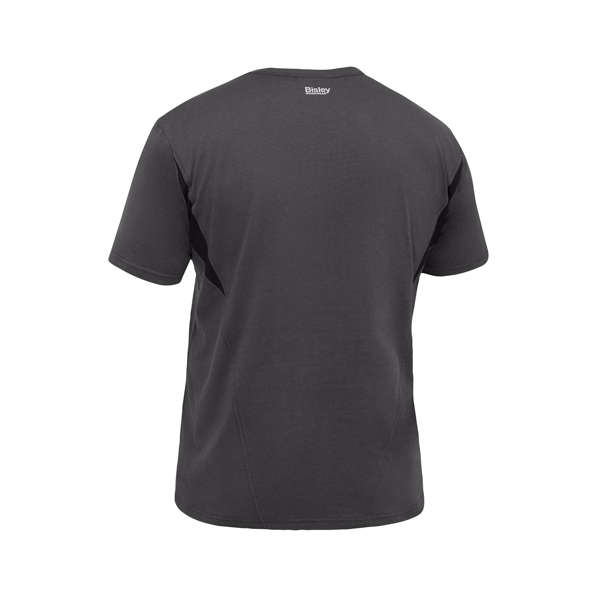 BISLEY RAWSON TWO-TONE T-SHIRT grau Hinteransicht #farbe_grau