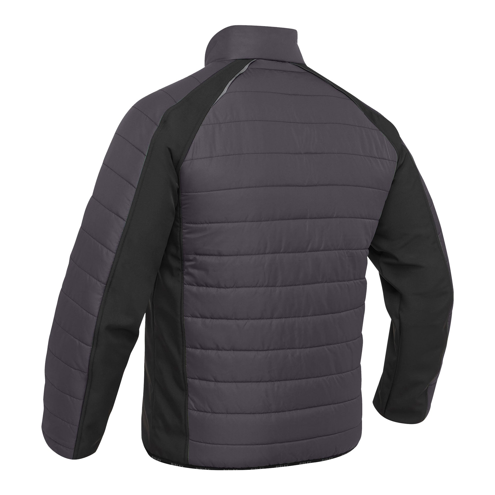 BISLEY Nares Softshelljacke grau Hinteransicht #farbe_grau
