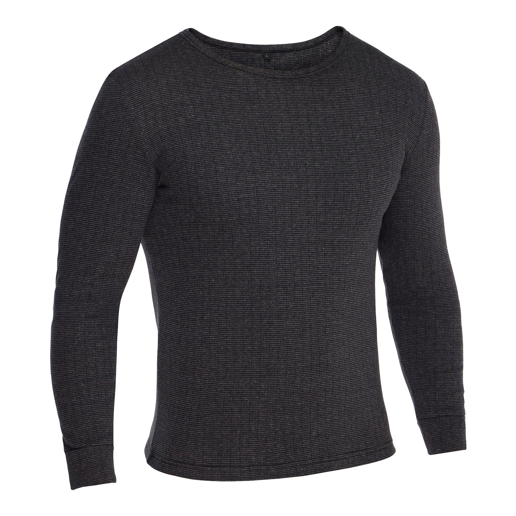 BISLEY Thermoactive La Thermo-Unterhemd Anthrazit Vorderseite #farbe_anthrazit