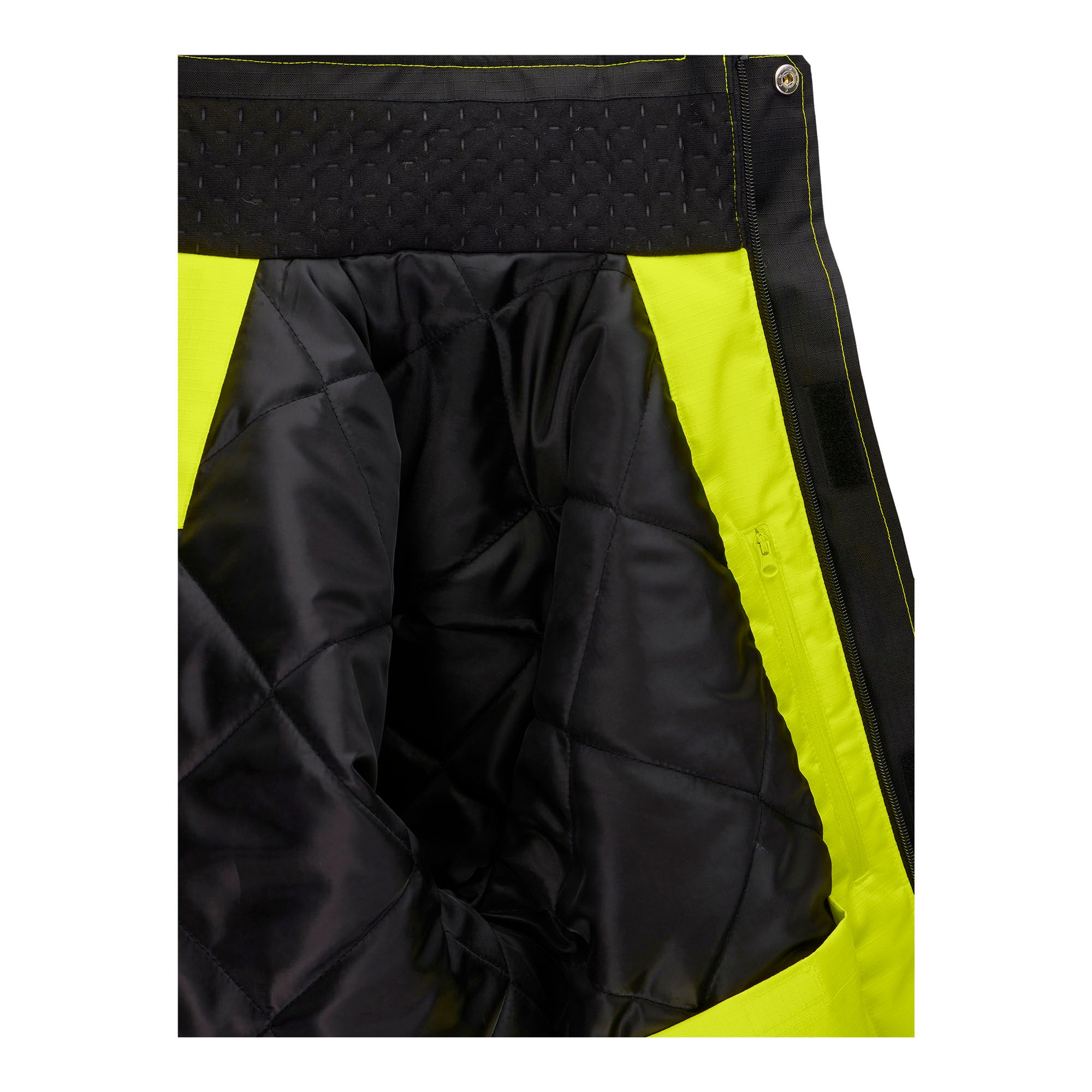 BISLEY MALCOM HI VIS Regenparka gelb Herren Detailansicht #farbe_gelb