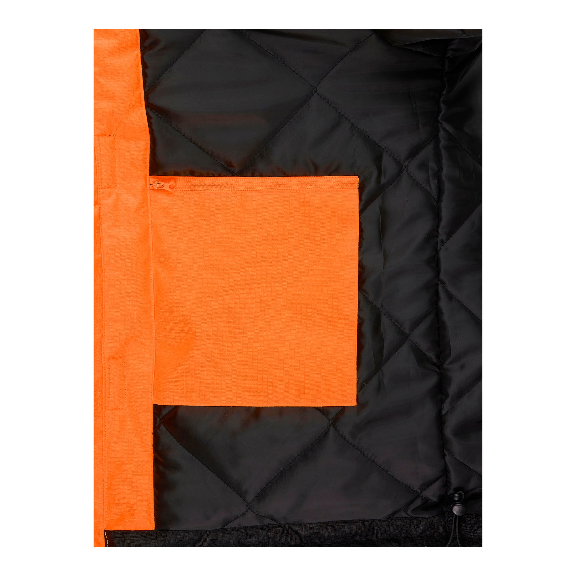 BISLEY MALCOM HI VIS Regenparka orange Herren Detailansicht links #farbe_orange