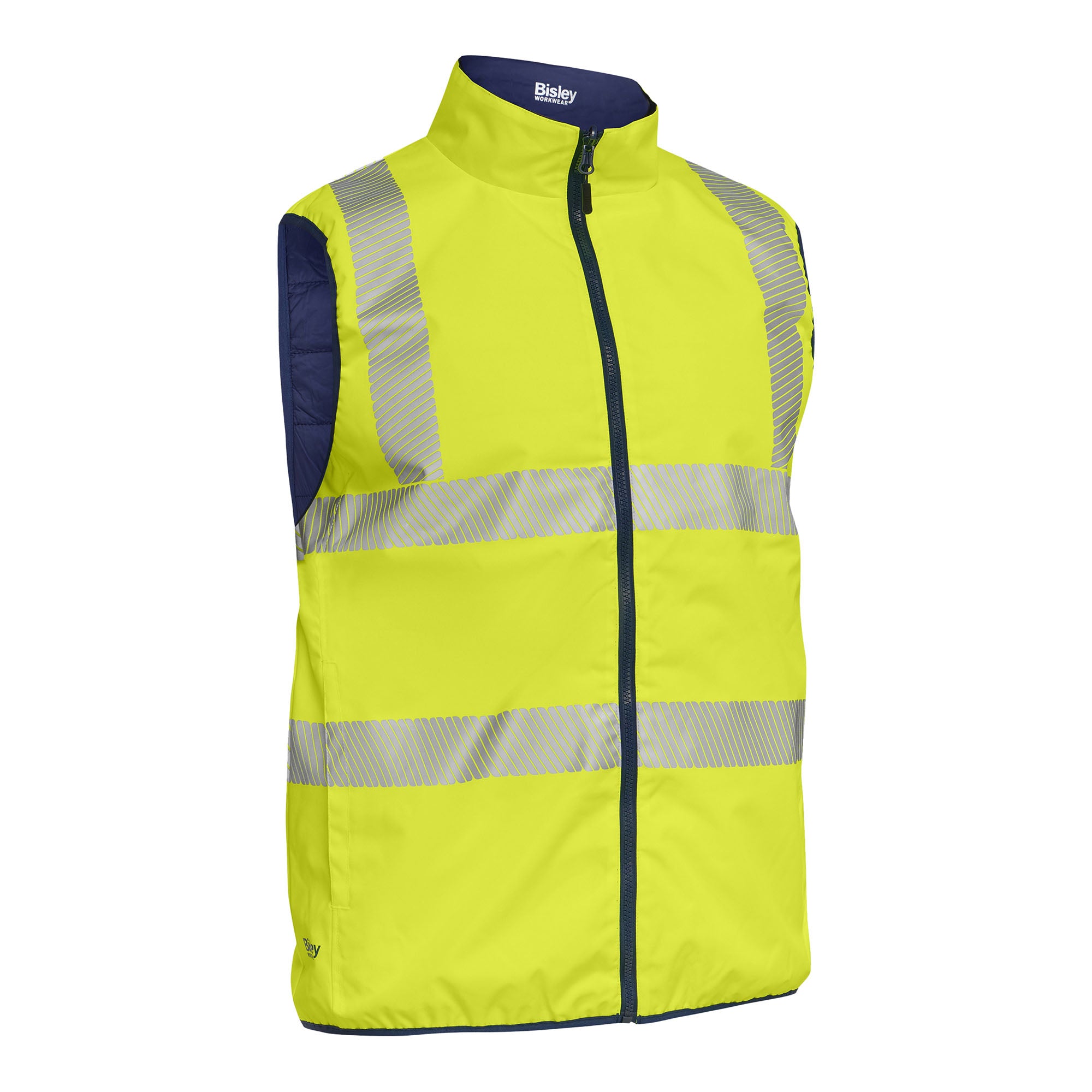 BISLEY ASHTON Gilet imbottito reversibile ad alta visibilità