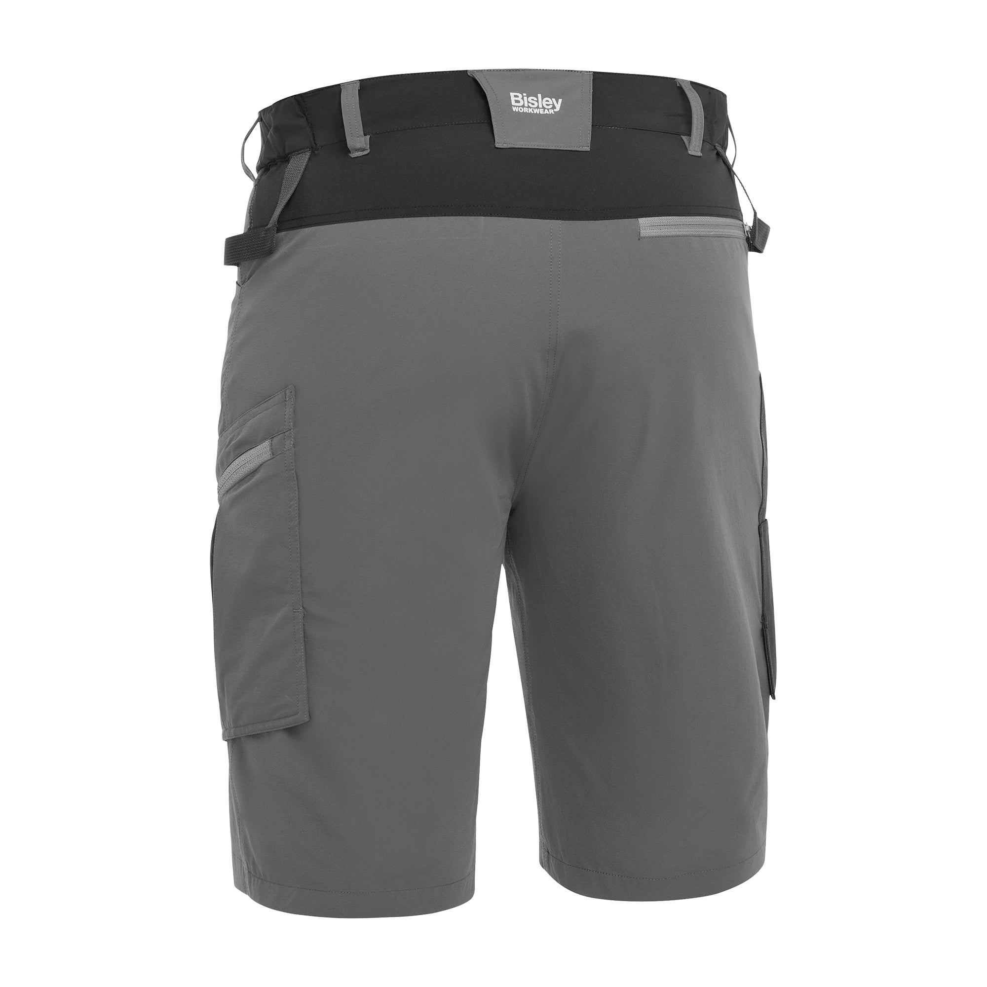 BISLEY CONCEPT STRETCH LIGHT SH Arbeitsshorts schwarz Rückansicht