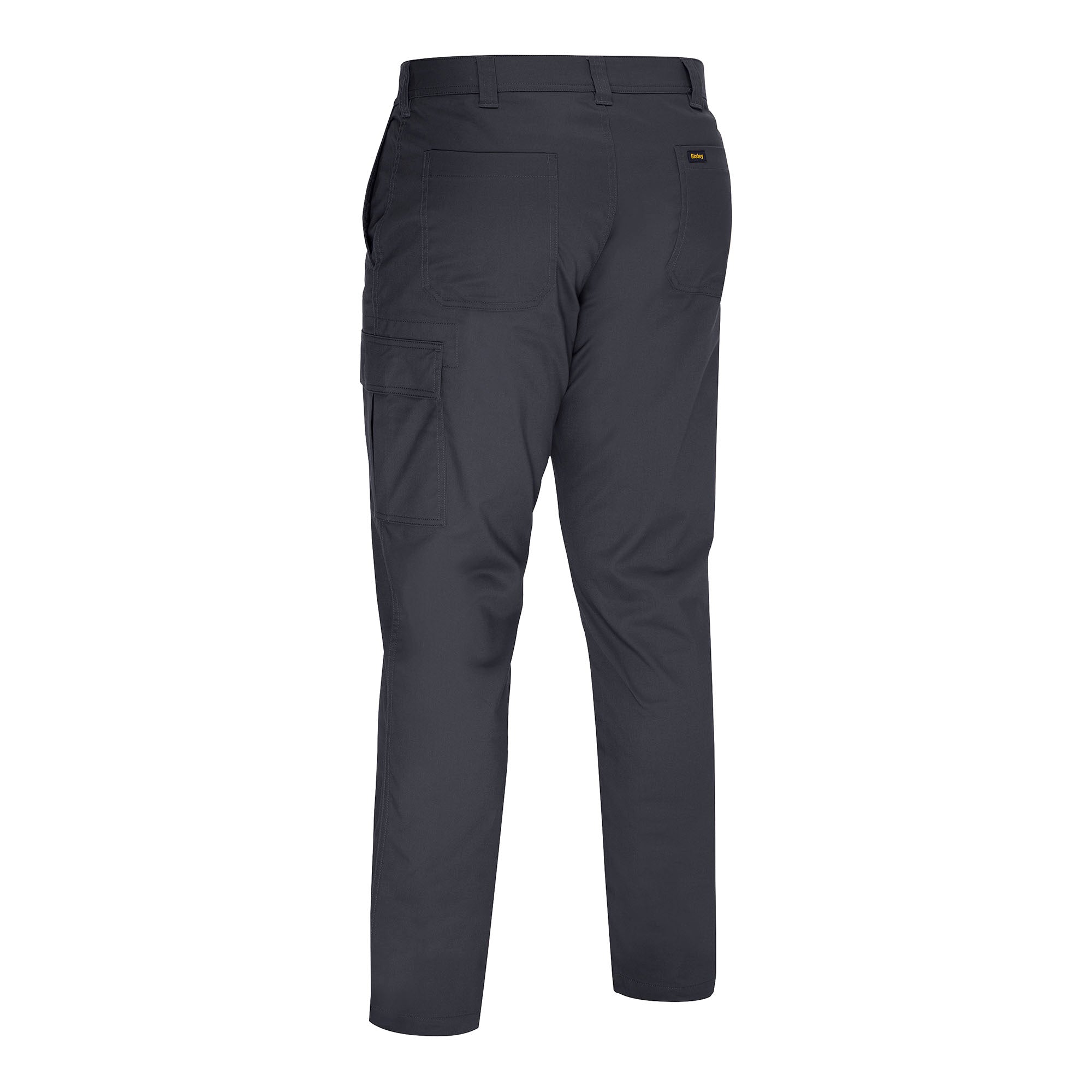 BISLEY Dekkson Mech Arbeitshose schwarz Rückansicht #farbe_grau