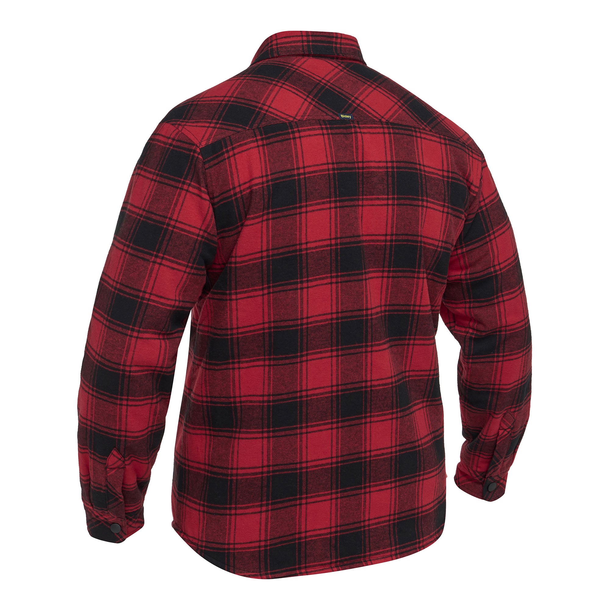 BISLEY Kent Hemdjacke rot Hinteransicht #farbe_rot