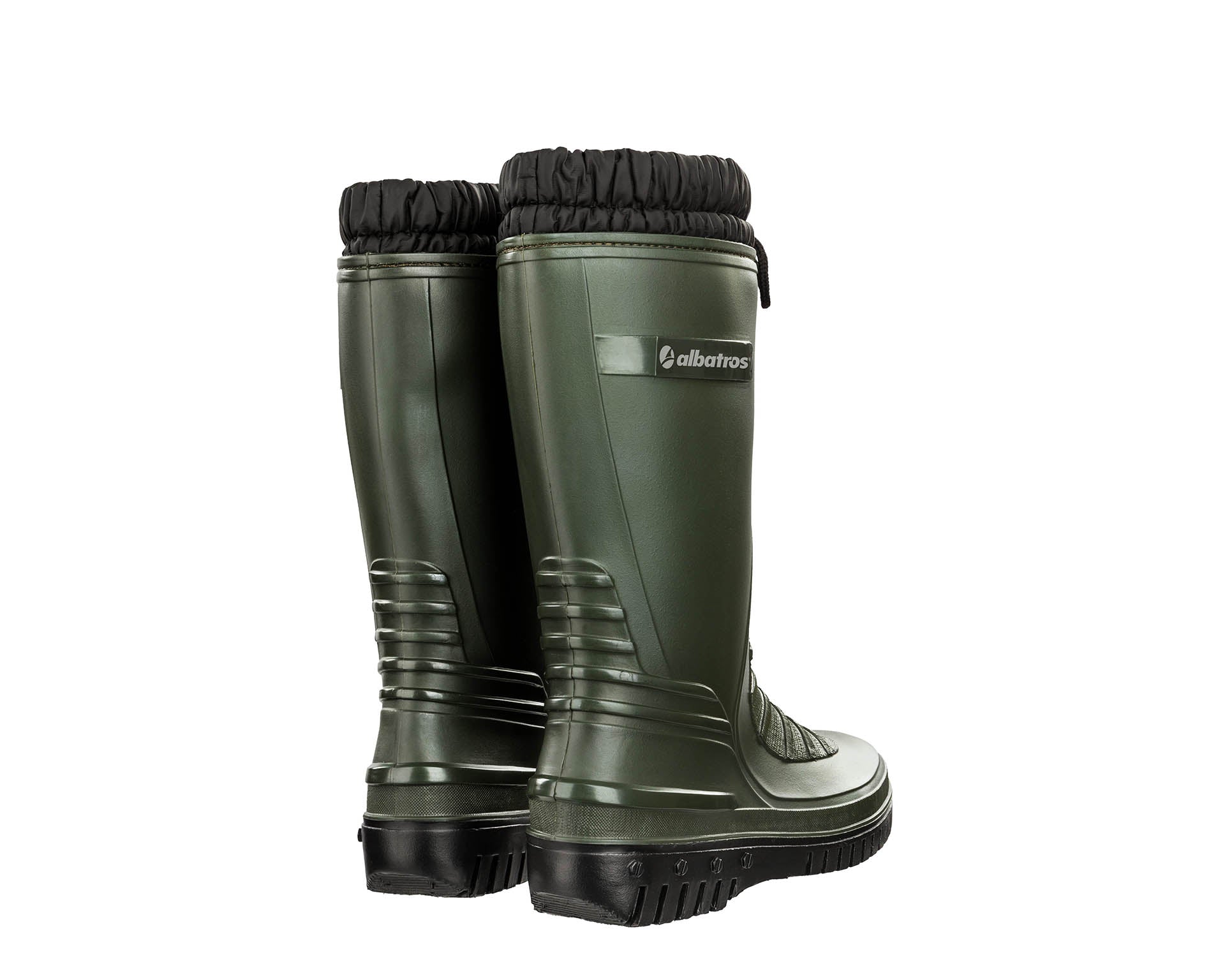 ALBATROS ARKTIS Winterstiefel grün Rückansicht #farbe_grün