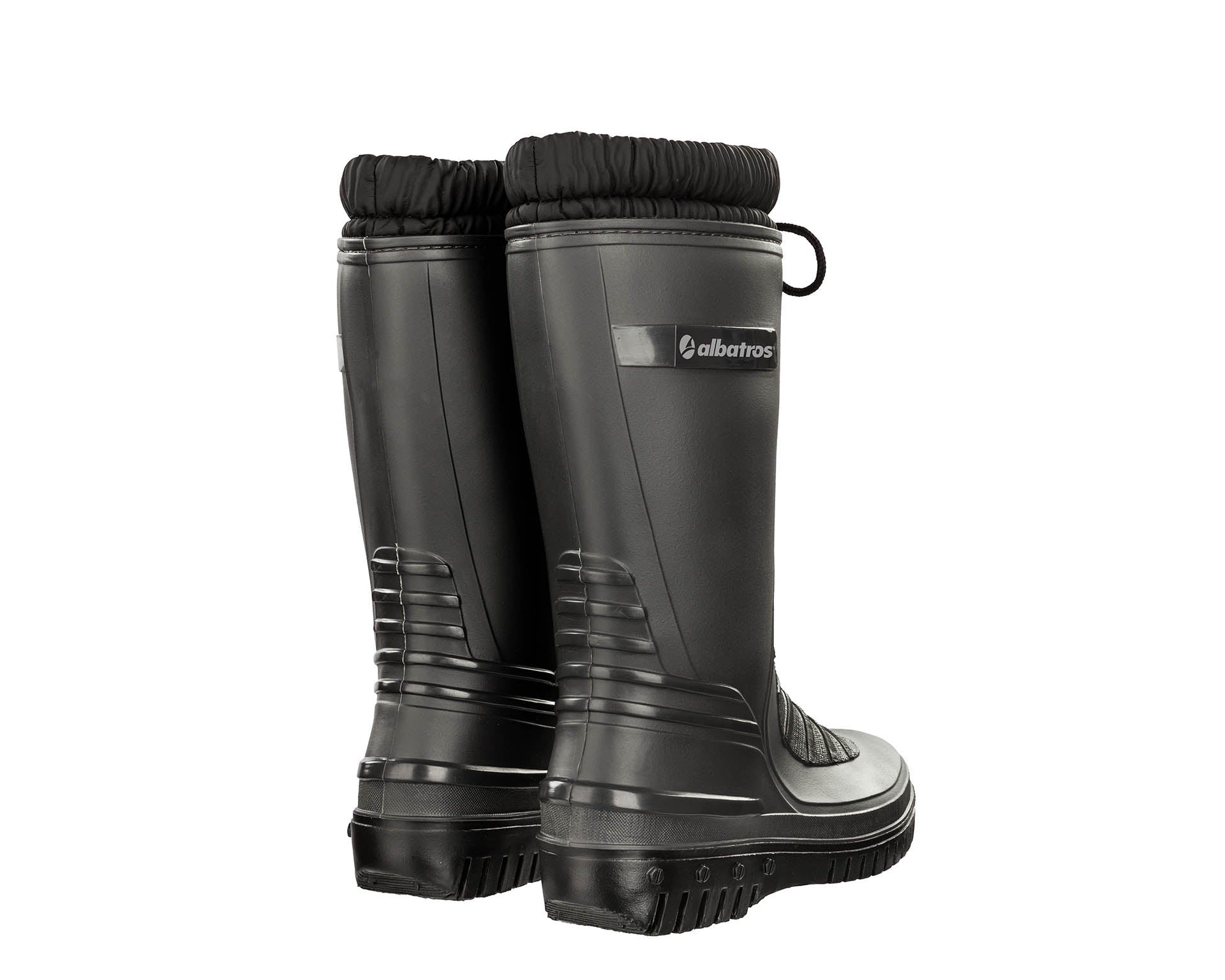ALBATROS ARKTIS Winterstiefel grau Rückansicht #farbe_grau