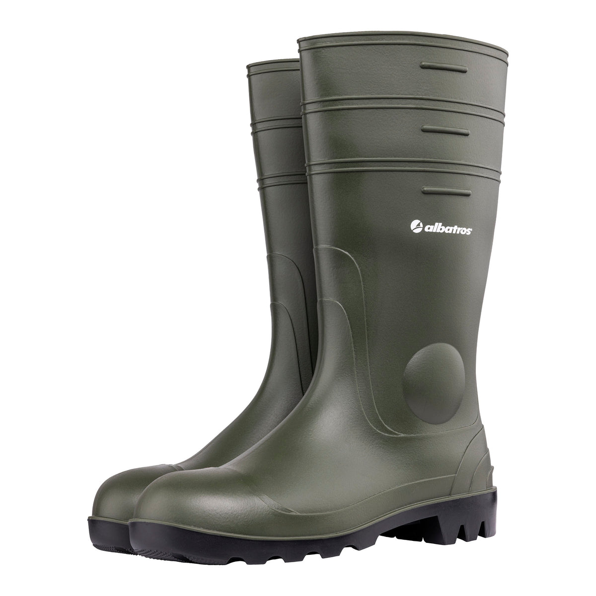 ALBATROS PROTECTOR PLUS Sicherheitsstiefel S5 grün links