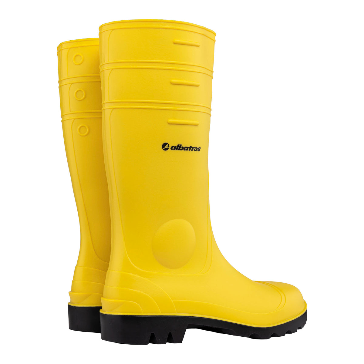 ALBATROS PROTECTOR PLUS Sicherheitsstiefel S5 gelb hinten