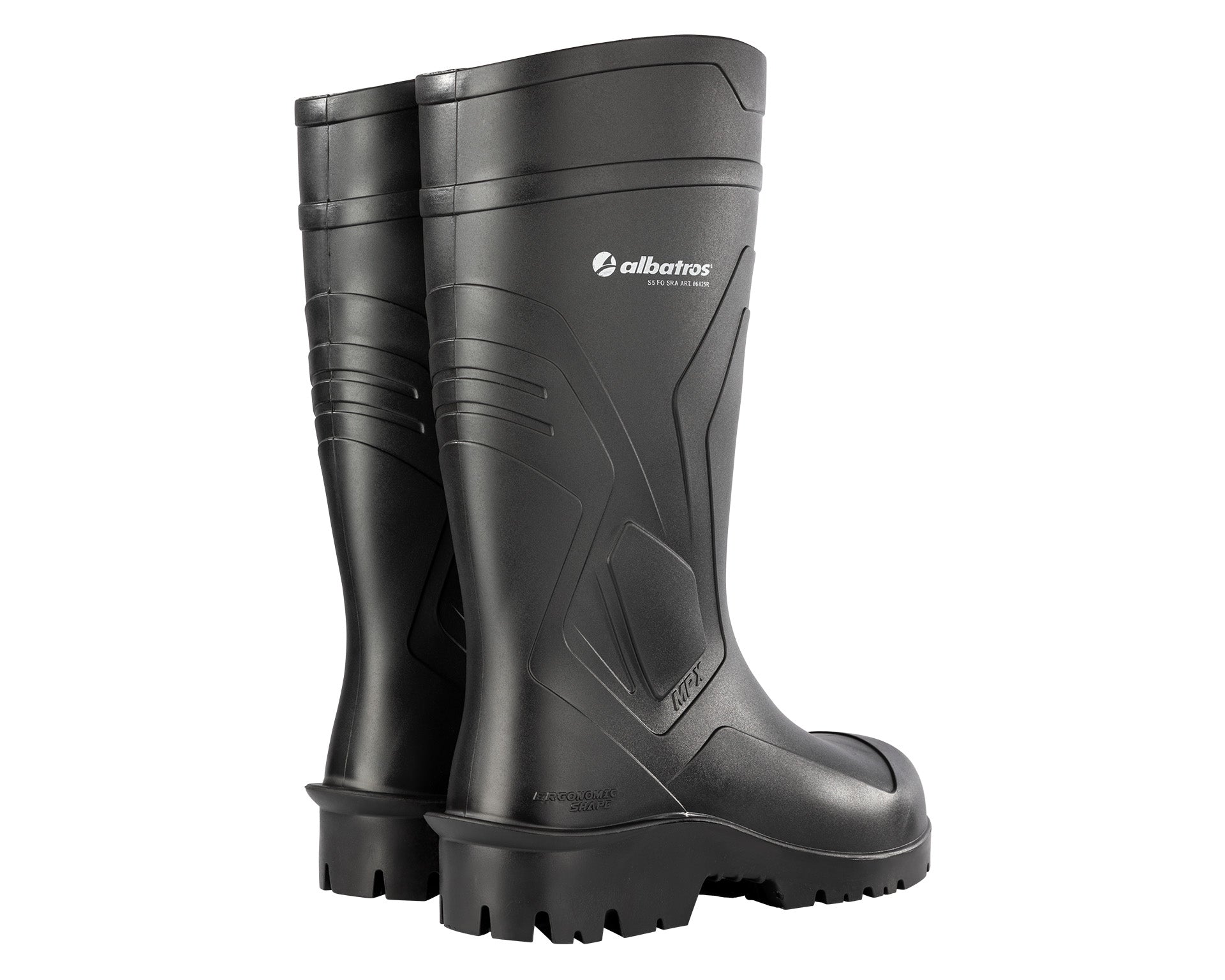 ALBATROS PROTECTOR PLUS Sicherheitsstiefel S5 schwarz #farbe_schwarz