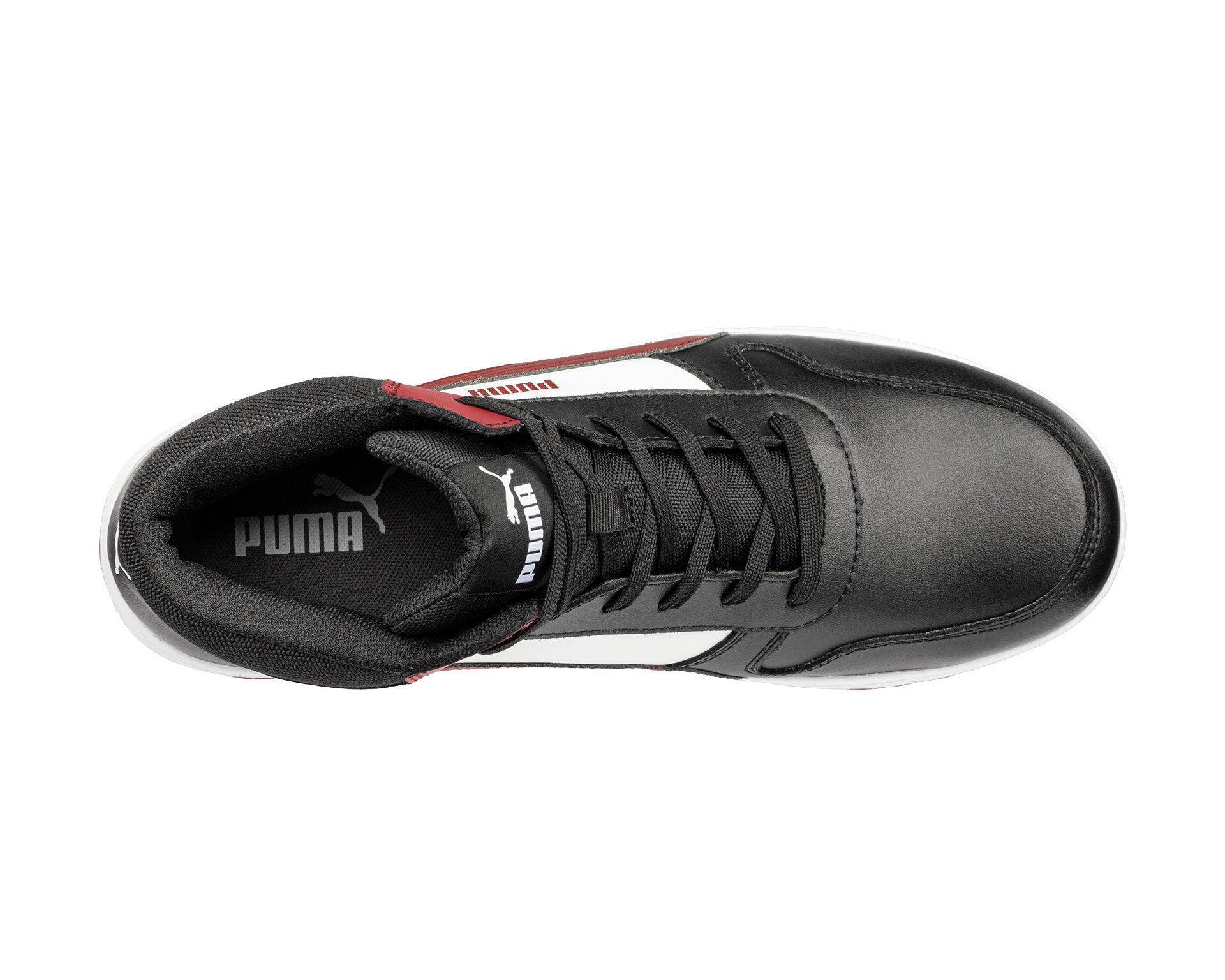 PUMA SAFETY FRONTCOURT MID Sicherheitsschuh S3L ESD rot Herren Oben #farbe_rot