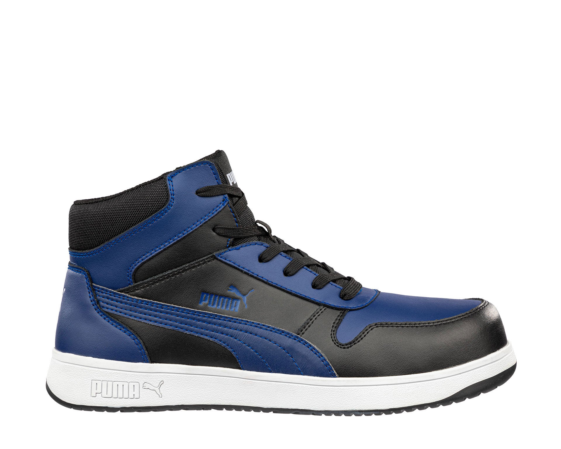 PUMA SAFETY FRONTCOURT MID Sicherheitsschuh S3L ESD blau Herren rechts #farbe_blau