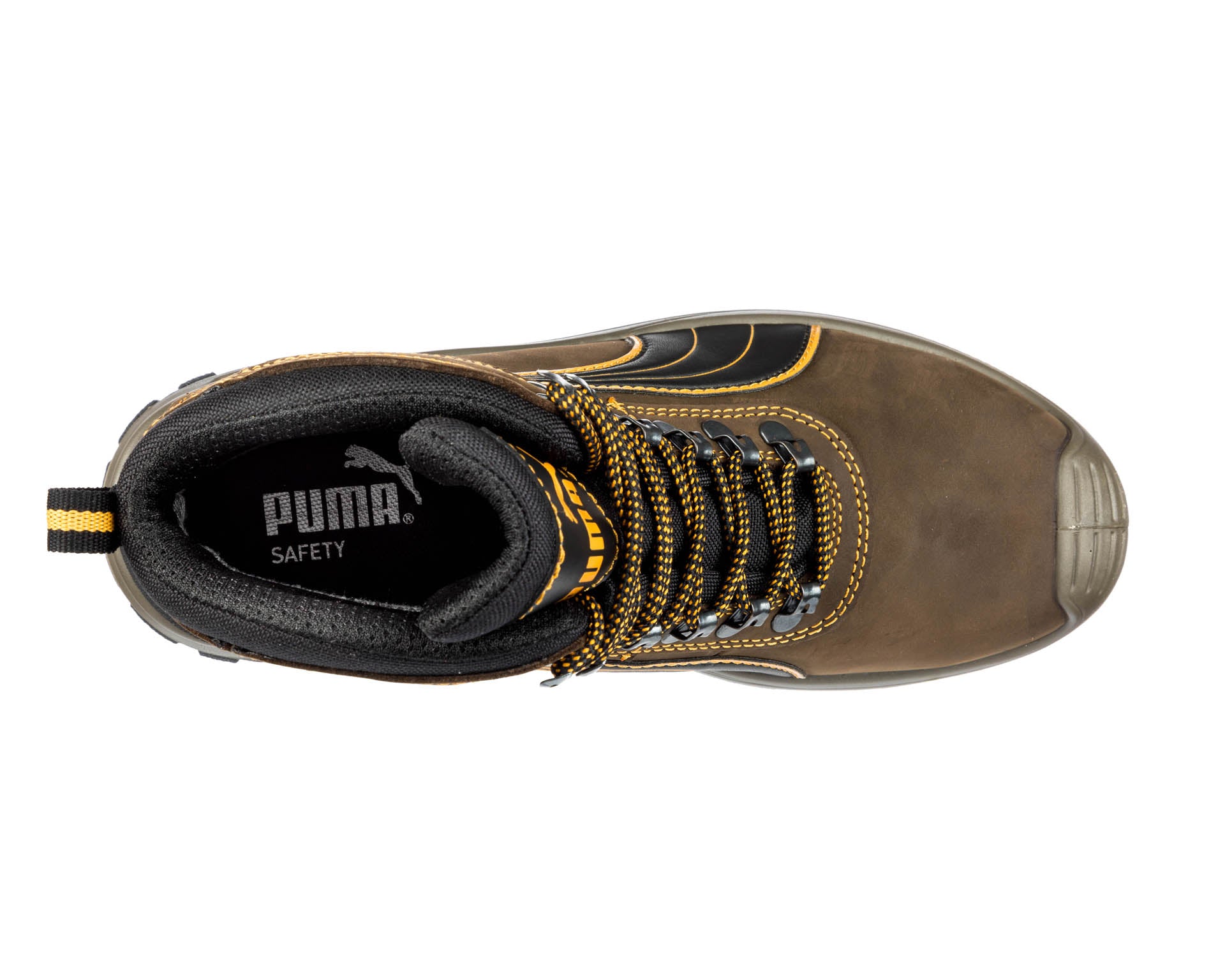 PUMA SAFETY SIERRA NEVADA MID Sicherheitsschuh S3 braun Oben