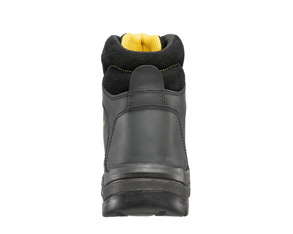 PUMA SAFETY BORNEO MID Sicherheitsschuh S3 schwarz Rückansicht