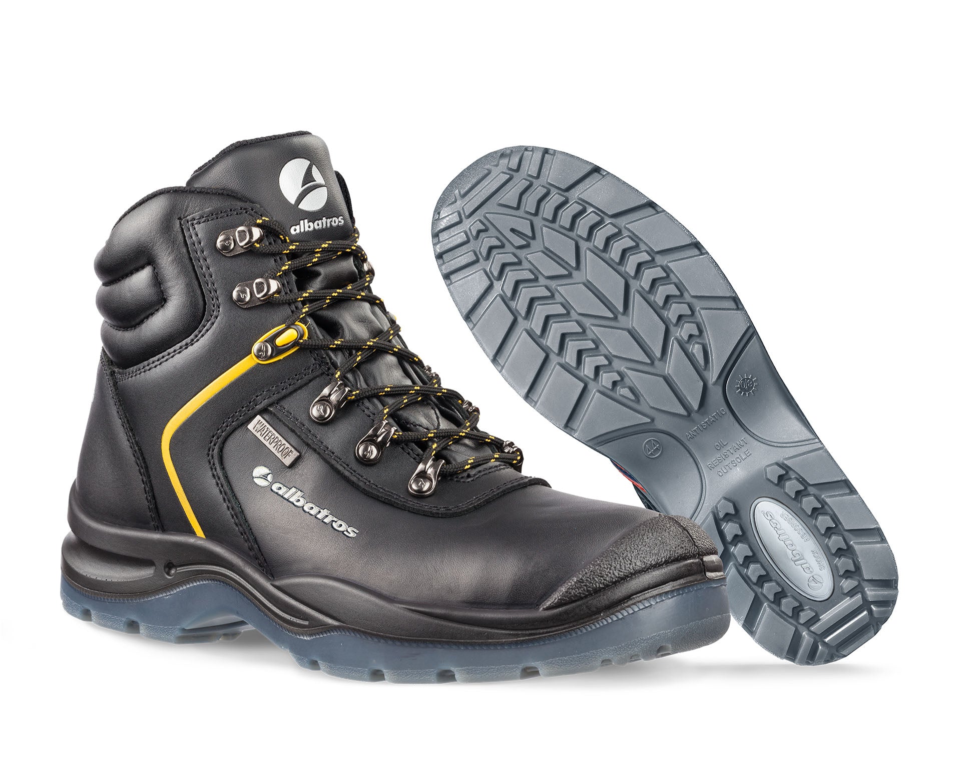 ALBATROS GRAVITY CTX Sicherheitsschuh S3 schwarz Paarbild