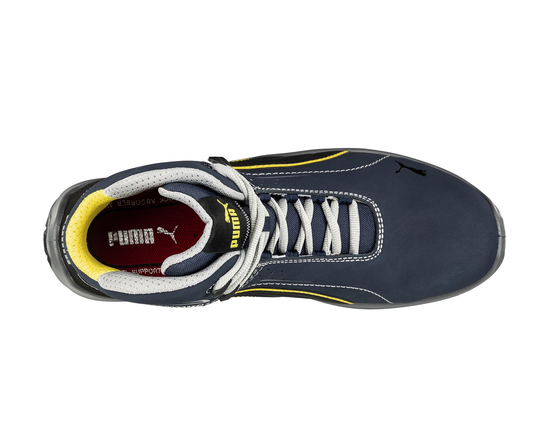 PUMA SAFETY TOURING MID Sicherheitsschuh SB blau oben