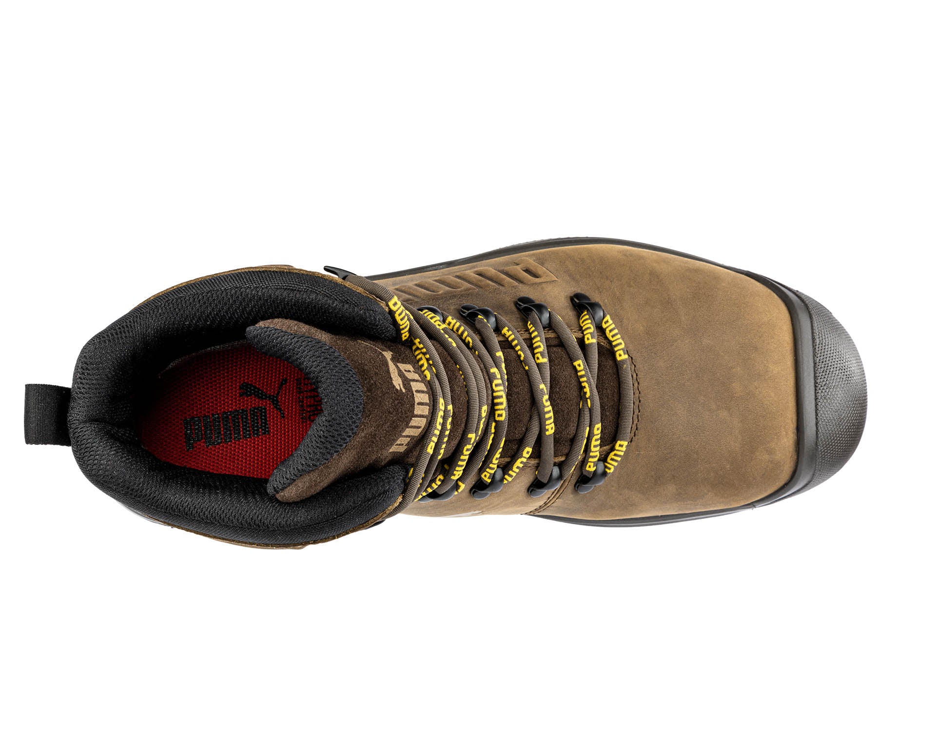 PUMA SAFETY IRON HD MID Sicherheitsschuh S3S braun Herren oben #farbe_braun