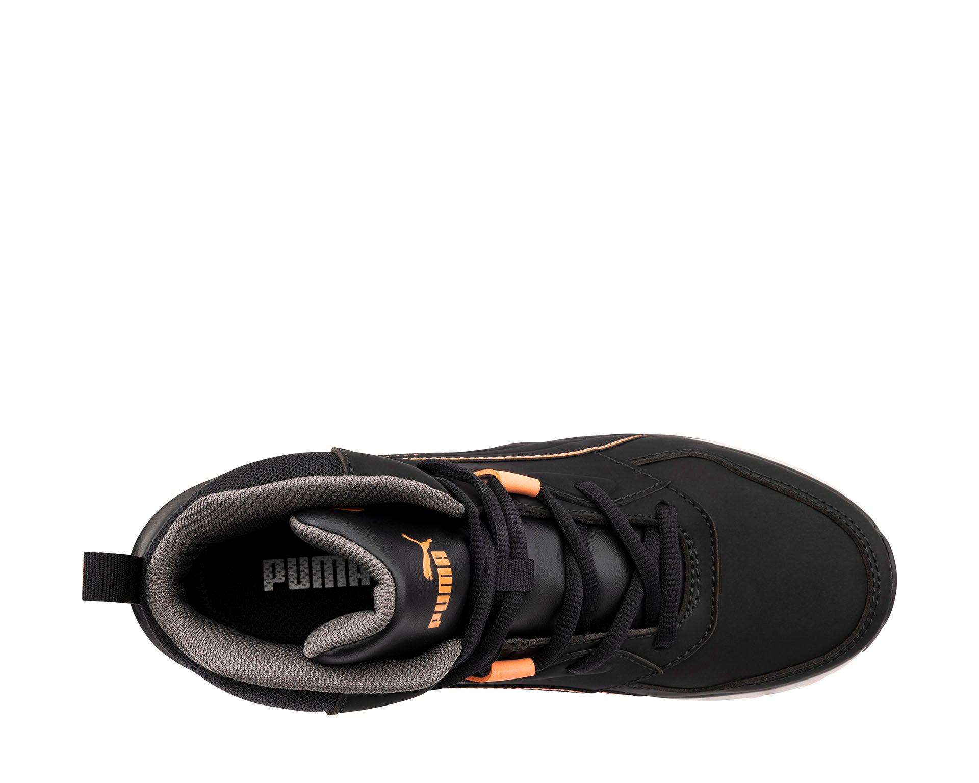 PUMA SAFETY STEPPER MID Sicherheitsschuh S3S ESD schwarz Damen oben