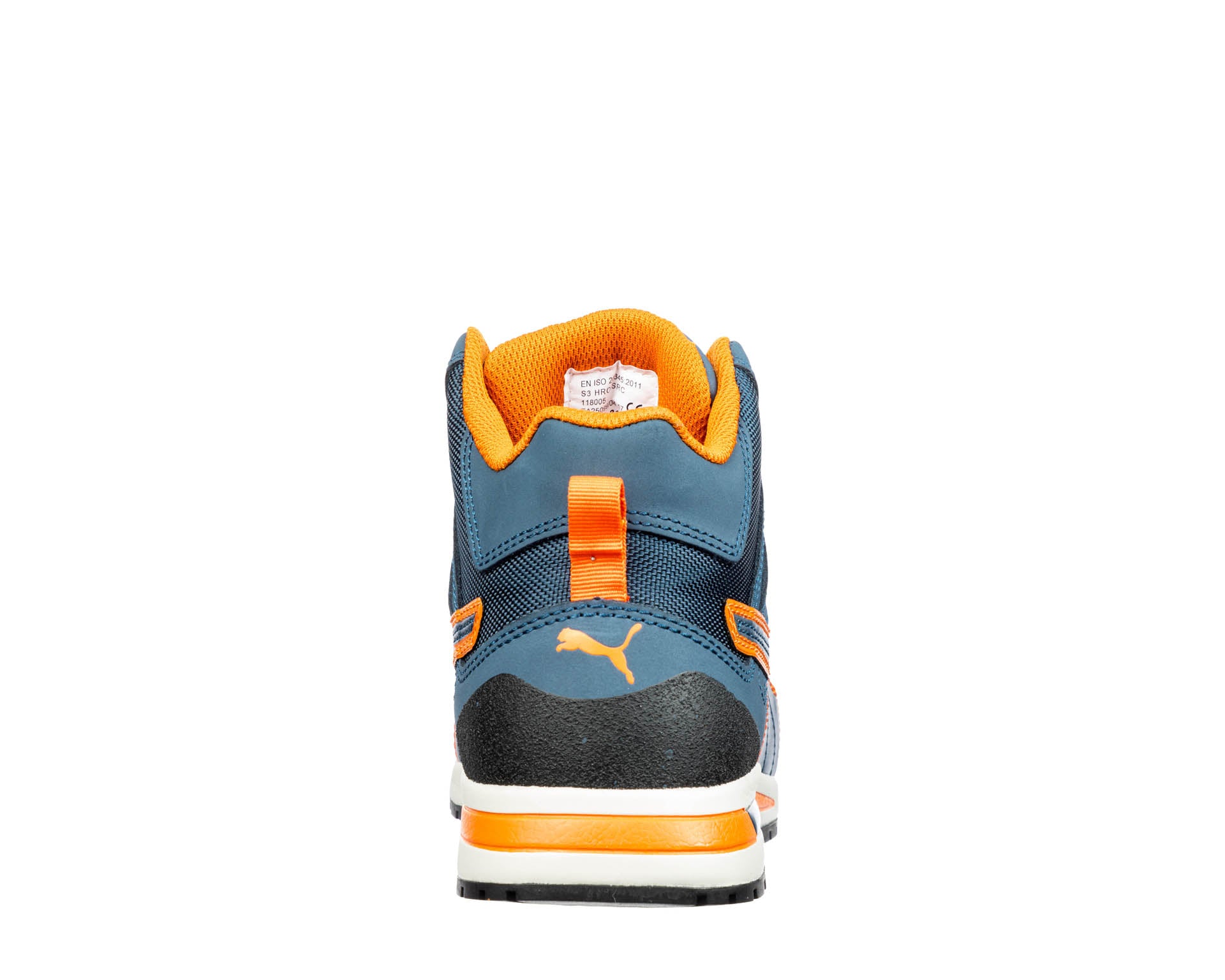 PUMA SAFETY CROSSTWIST MID Sicherheitsschuh S3 blau Rückansicht