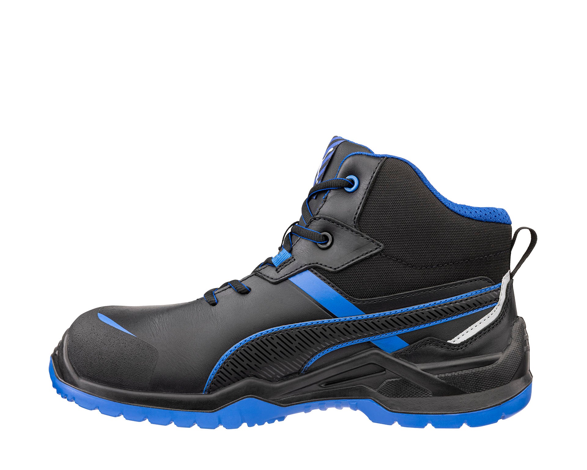 PUMA SAFETY KRYPTON MID Sicherheitsschuh S3S ESD schwarz links