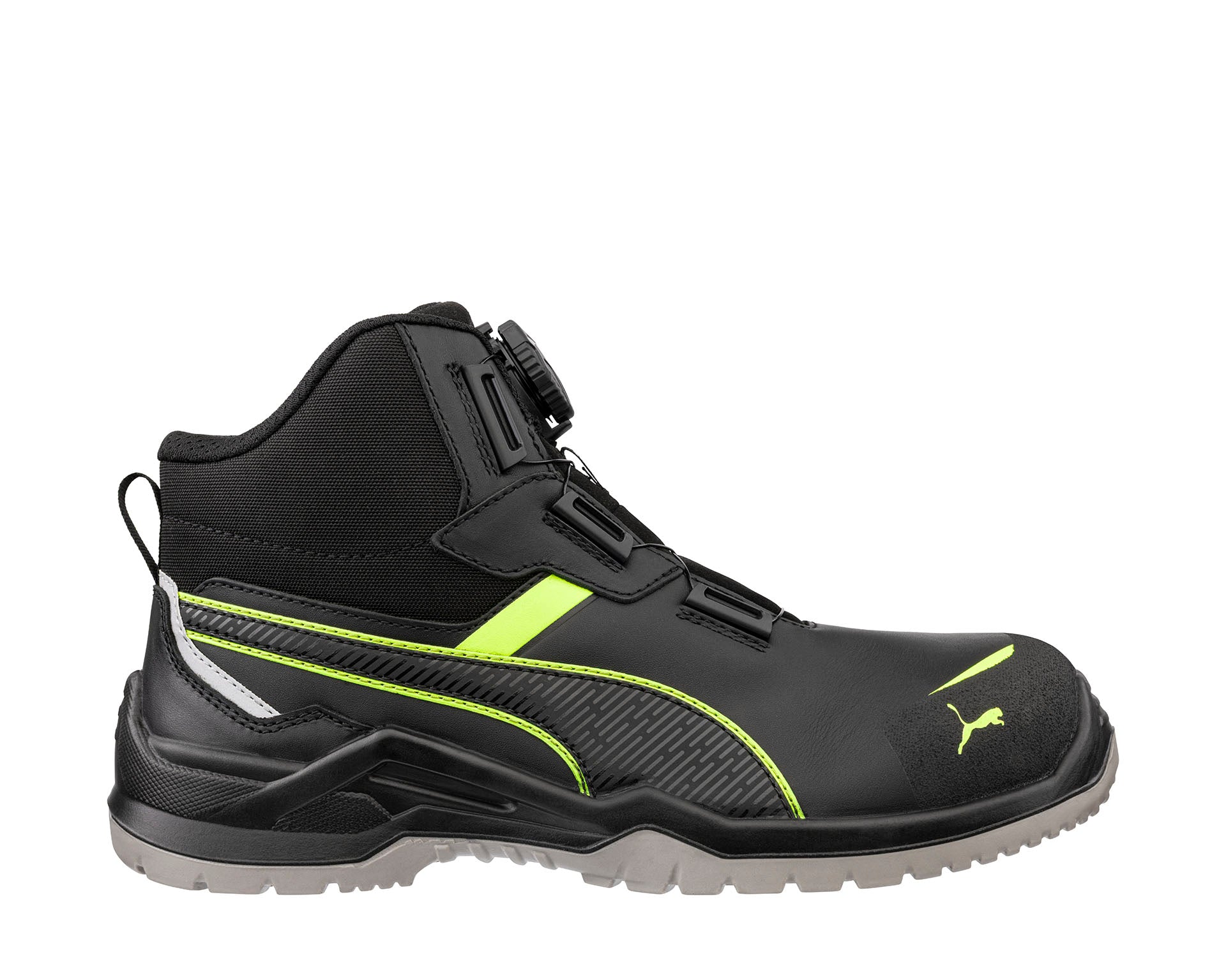PUMA SAFETY KRYPTON DISC MID Sicherheitsschuh S3S ESD schwarz rechts
