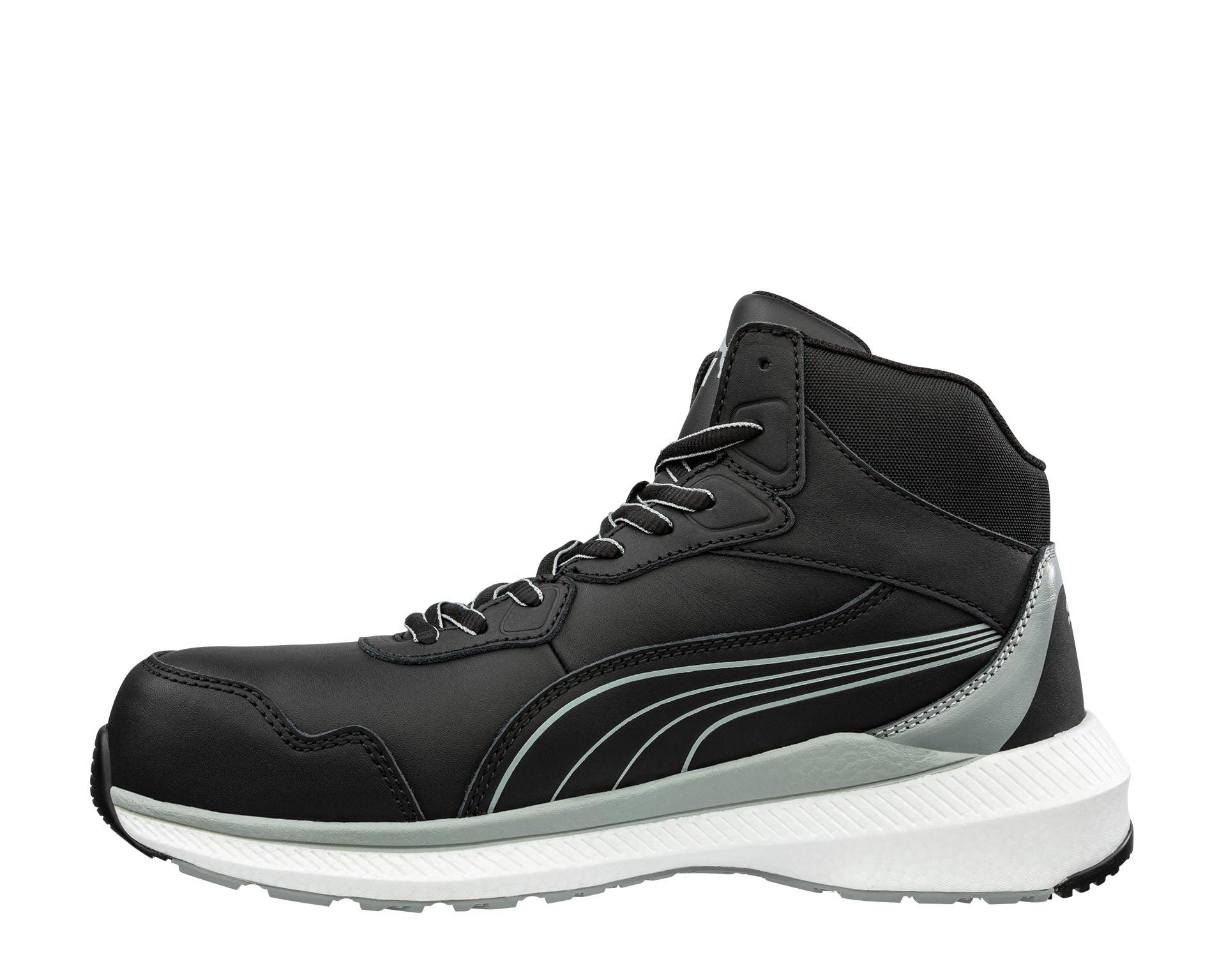 PUMA SAFETY ZOOM MID Sicherheitsschuh S3S ESD schwarz Herren rechts