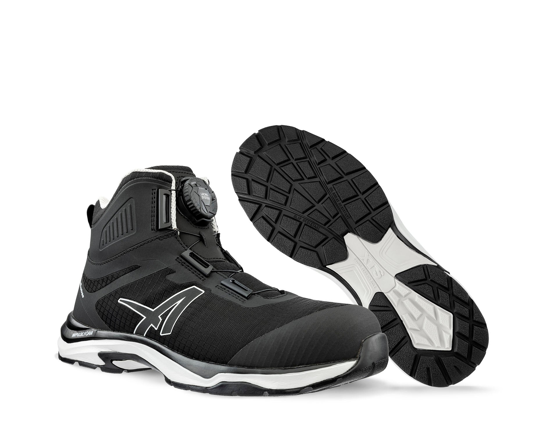 ALBATROS TRAILMASTER QL MID Sicherheitsschuh S3S schwarz Herren Paarbild