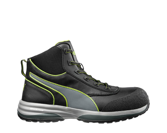 PUMA SAFETY RAPID MID Sicherheitsschuh S3 ESD schwarz rechts