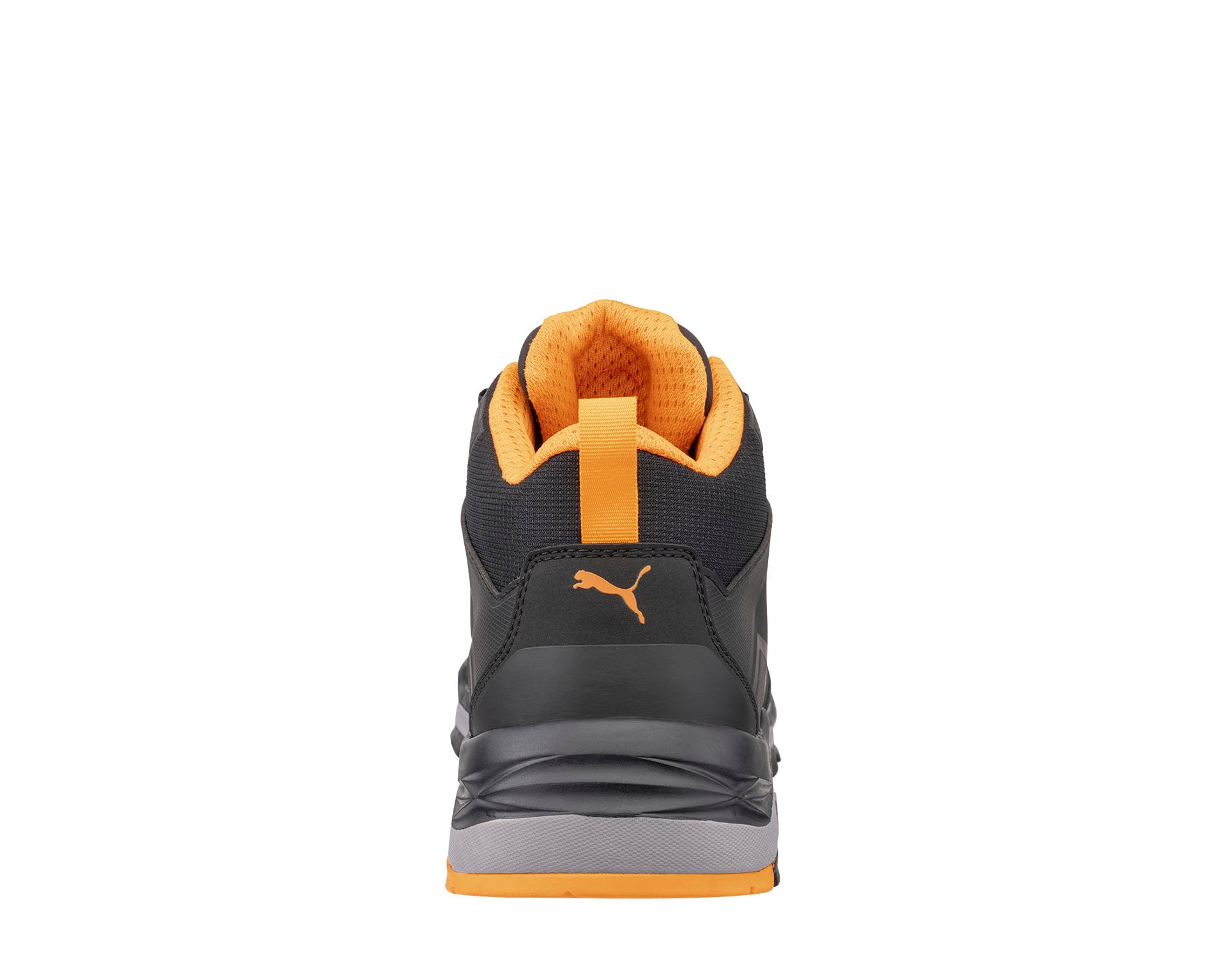 PUMA SAFETY KANYON MID DISC Sicherheitsschuh S3S ESD schwarz Rückansicht