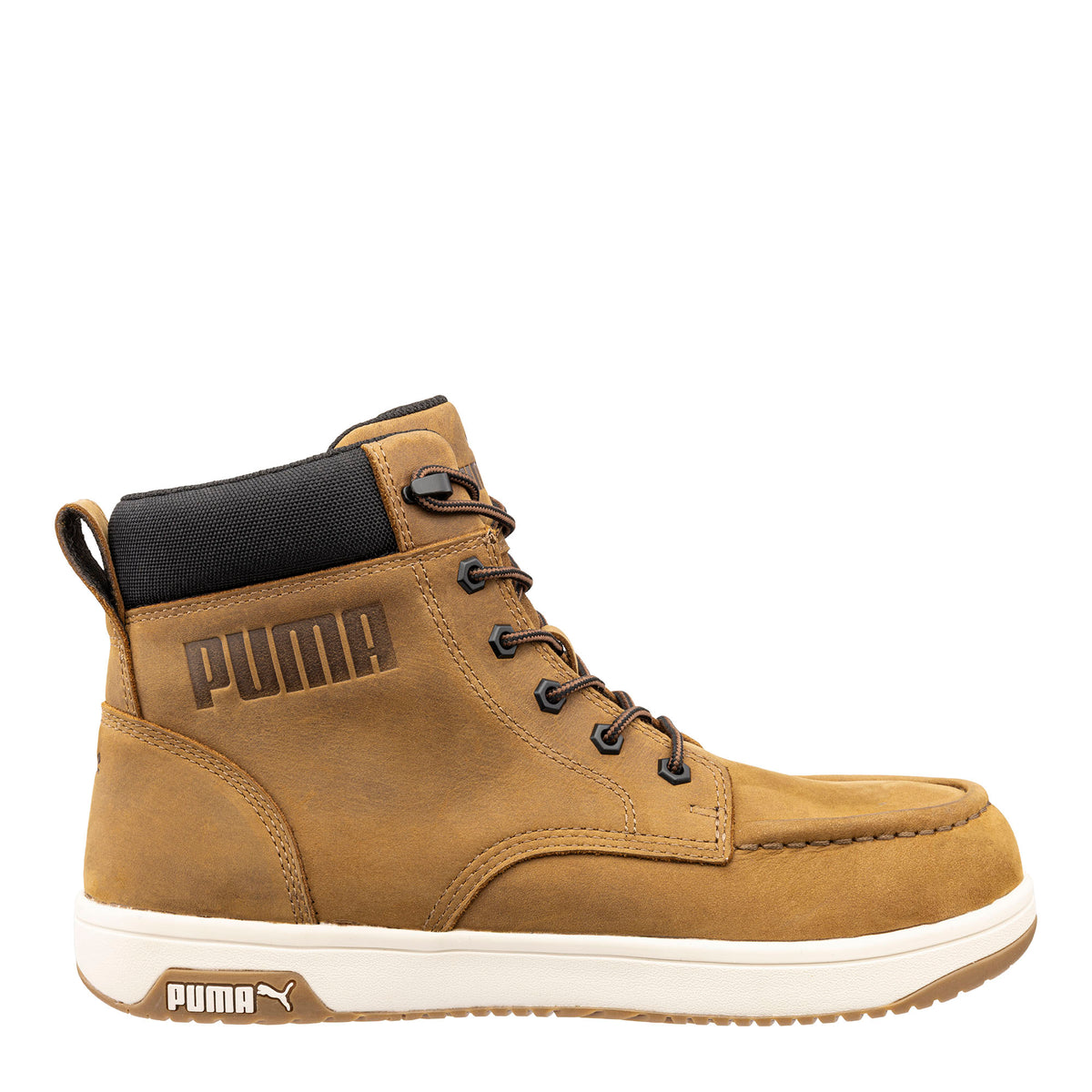 PUMA SAFETY WEDGE MID Sicherheitsschuh S3S ESD braun rechts