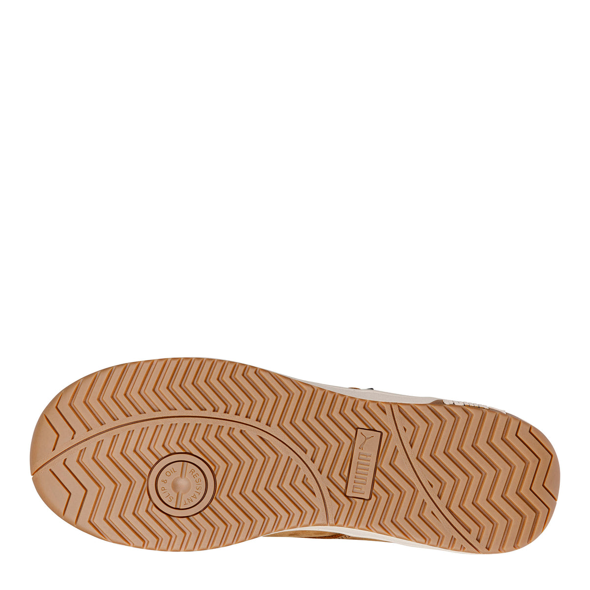 PUMA SAFETY WEDGE MID Sicherheitsschuh S3S ESD braun Sohle