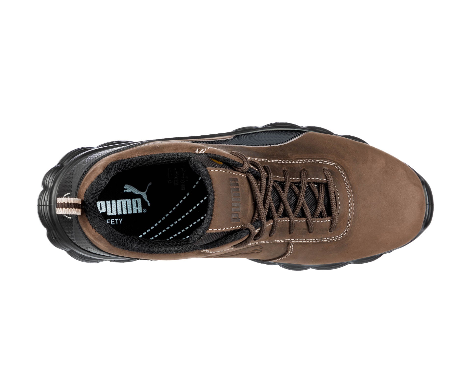 PUMA SAFETY CONDOR LOW Sicherheitsschuh S3 ESD braun Herren oben #farbe_braun