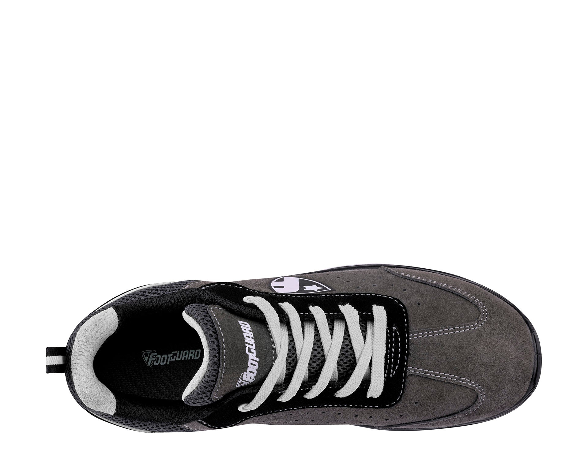 FOOTGUARD SMART LOW Sicherheitsschuh S1P grau oben #farbe_grau