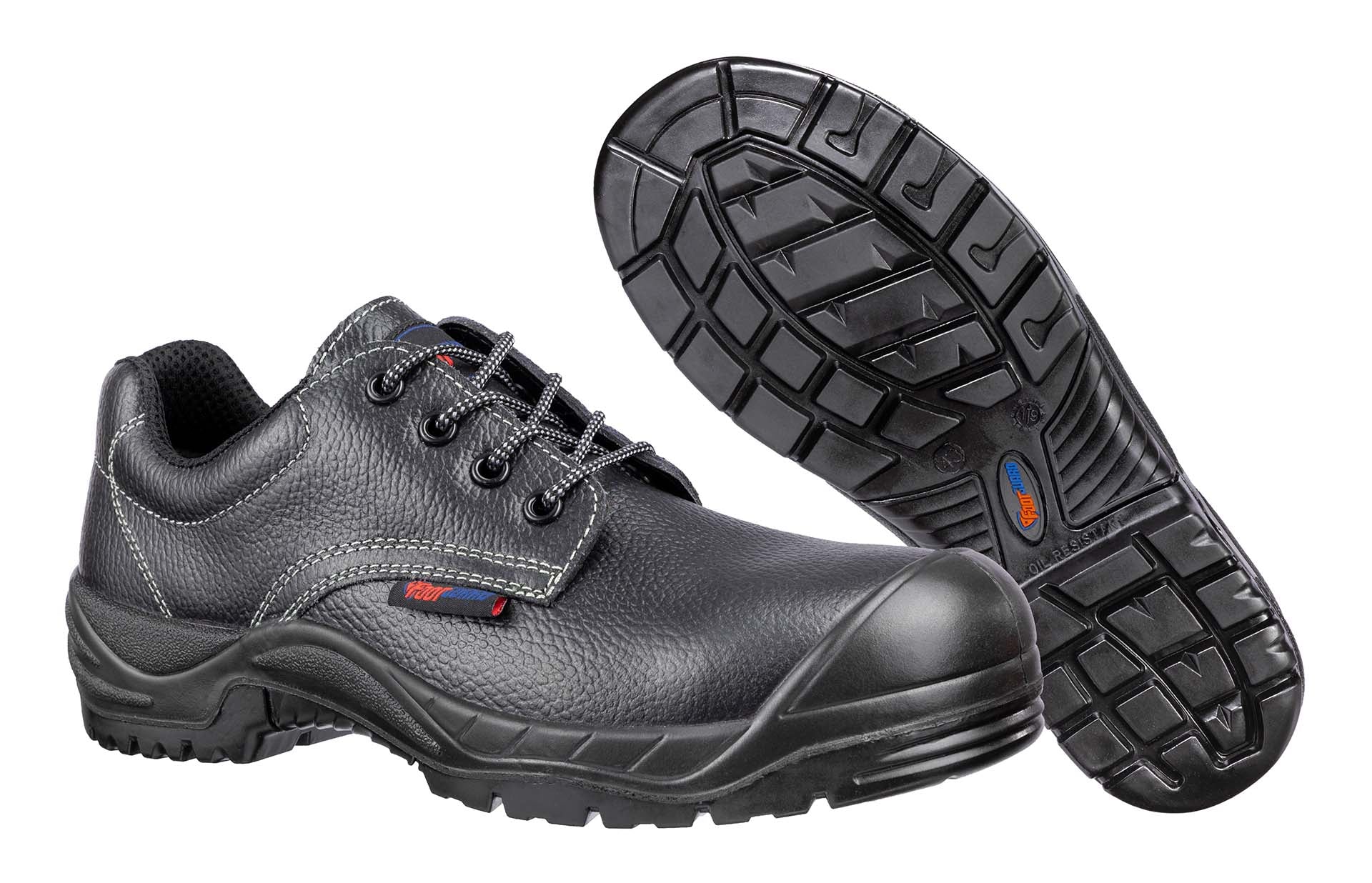 FOOTGUARD COMPACT LOW Sicherheitsschuh S3 schwarz Paarbild