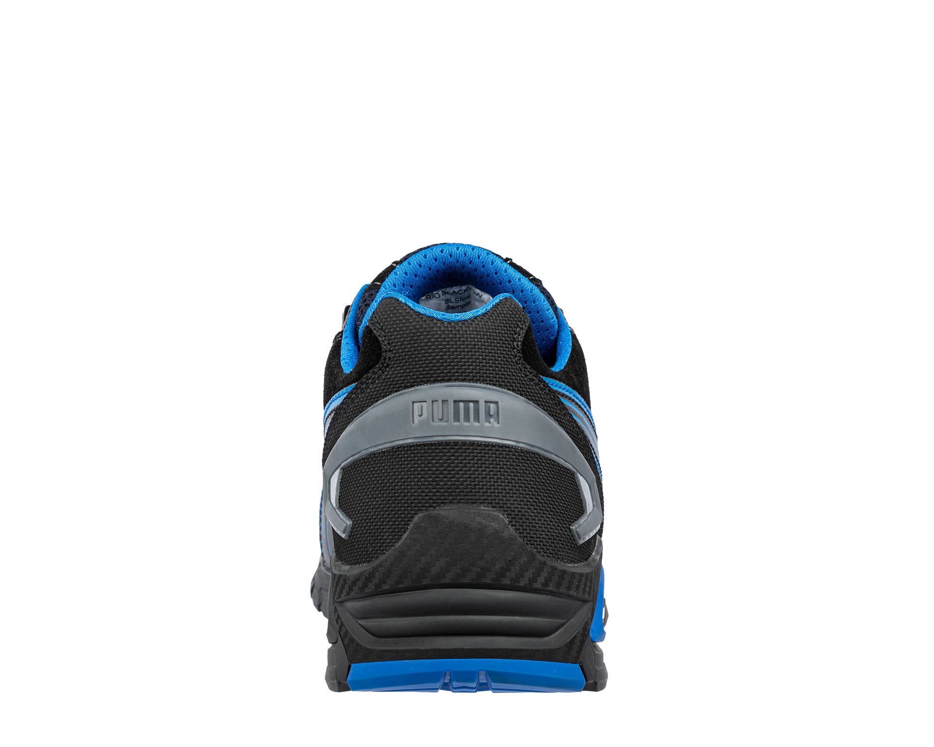 PUMA SAFETY RIO LOW Sicherheitsschuh S3L schwarz Herren Rückansicht