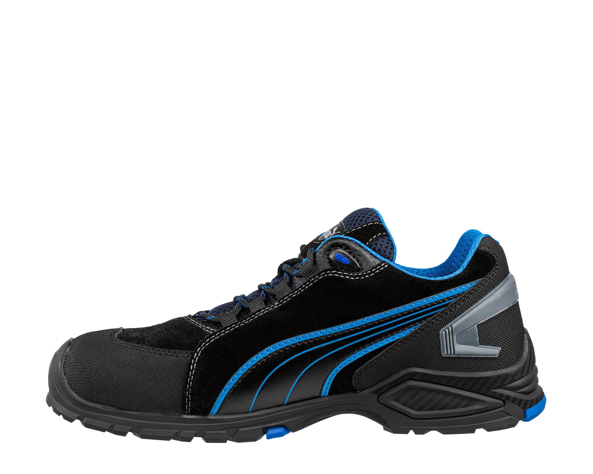 PUMA SAFETY RIO LOW Sicherheitsschuh S3L schwarz Herren links