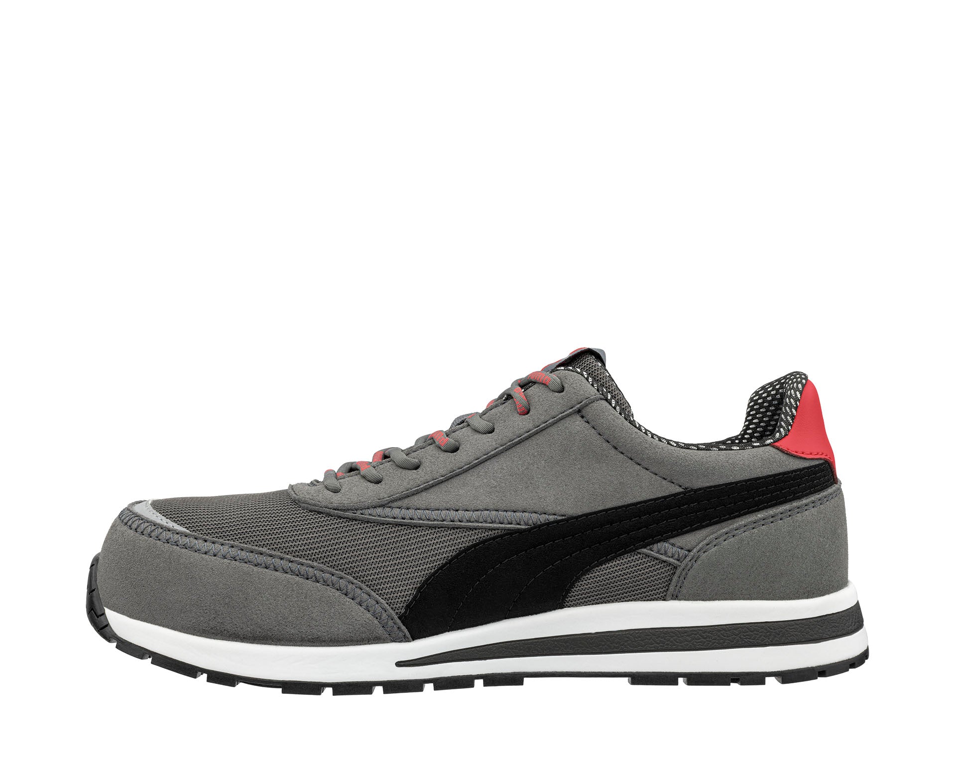 PUMA SAFETY RIDER LOW Sicherheitsschuh S1PS ESD grau links