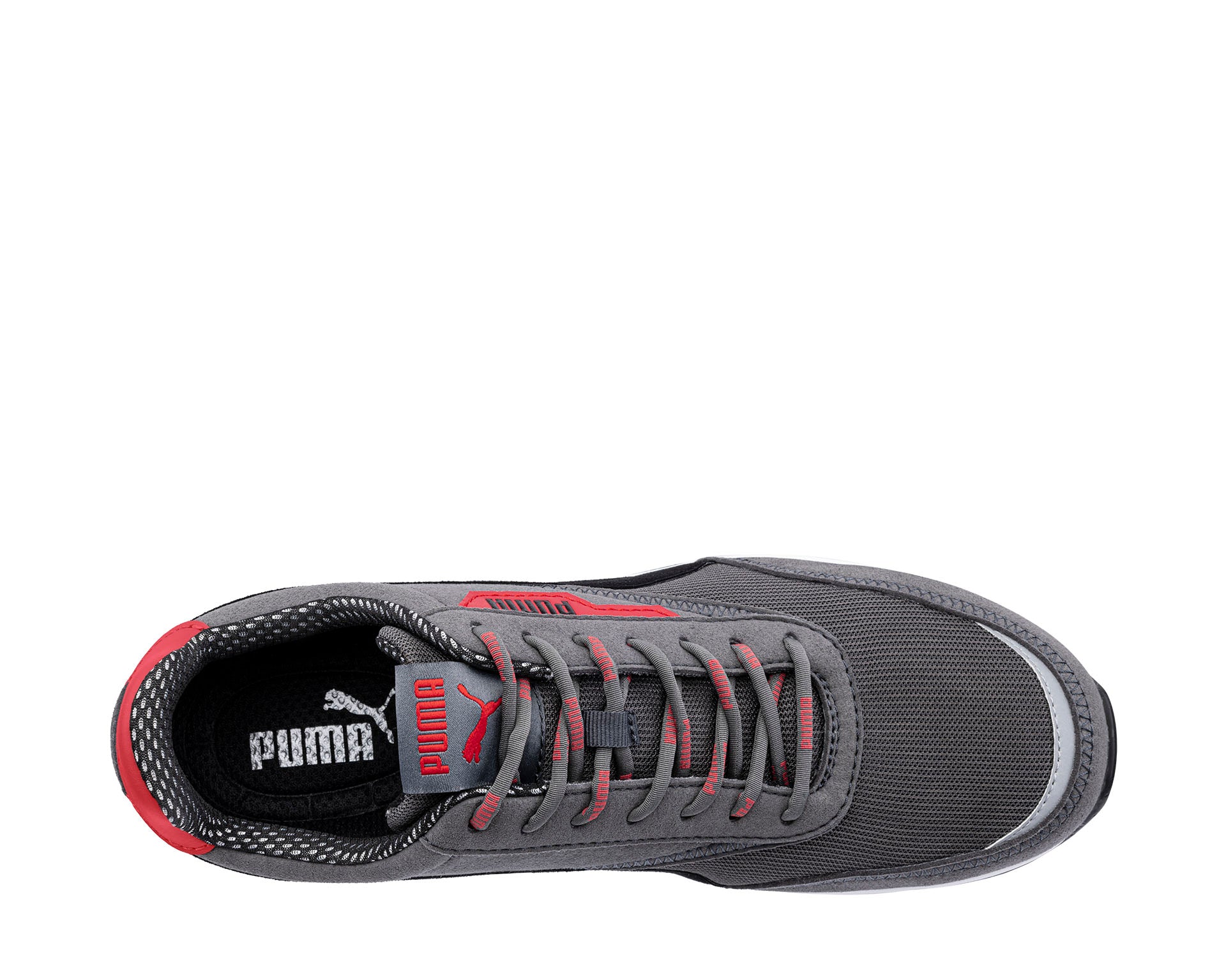 PUMA SAFETY RIDER LOW Sicherheitsschuh S1PS ESD grau oben