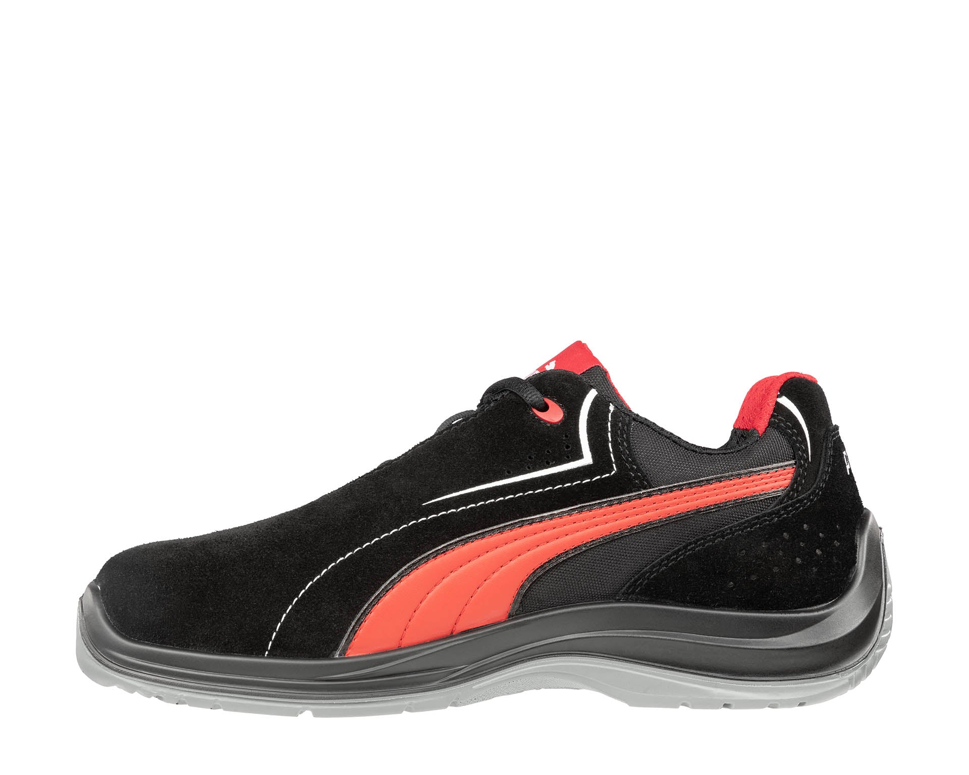PUMA SAFETY TOURING LOW Sicherheitsschuh S3 ESD schwarz links