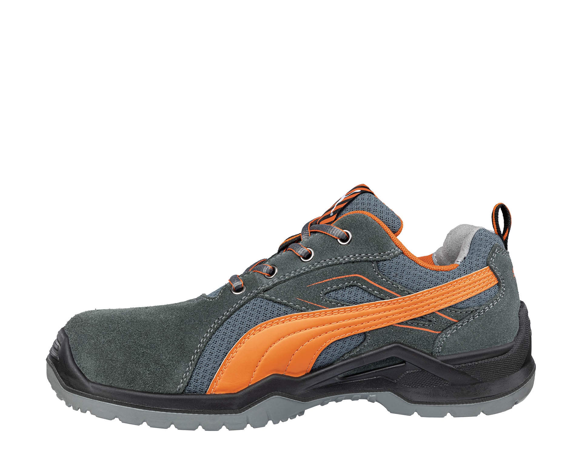 PUMA SAFETY OMNI LOW Sicherheitsschuh S1P grau Herren links #farbe_grau