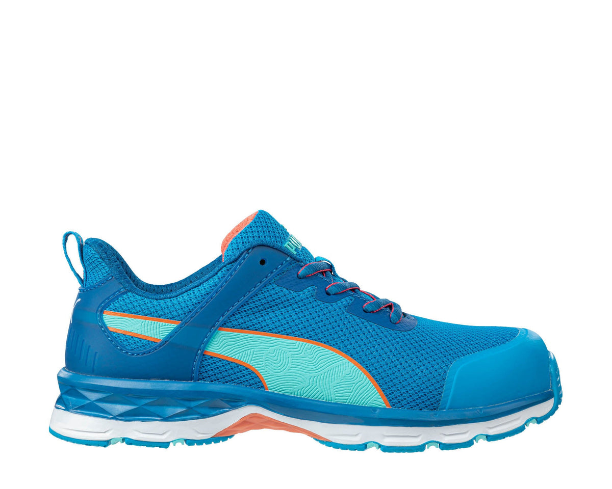 PUMA SAFETY BEAT WNS LOW Sicherheitsschuh S1 ESD blau Damen rechts