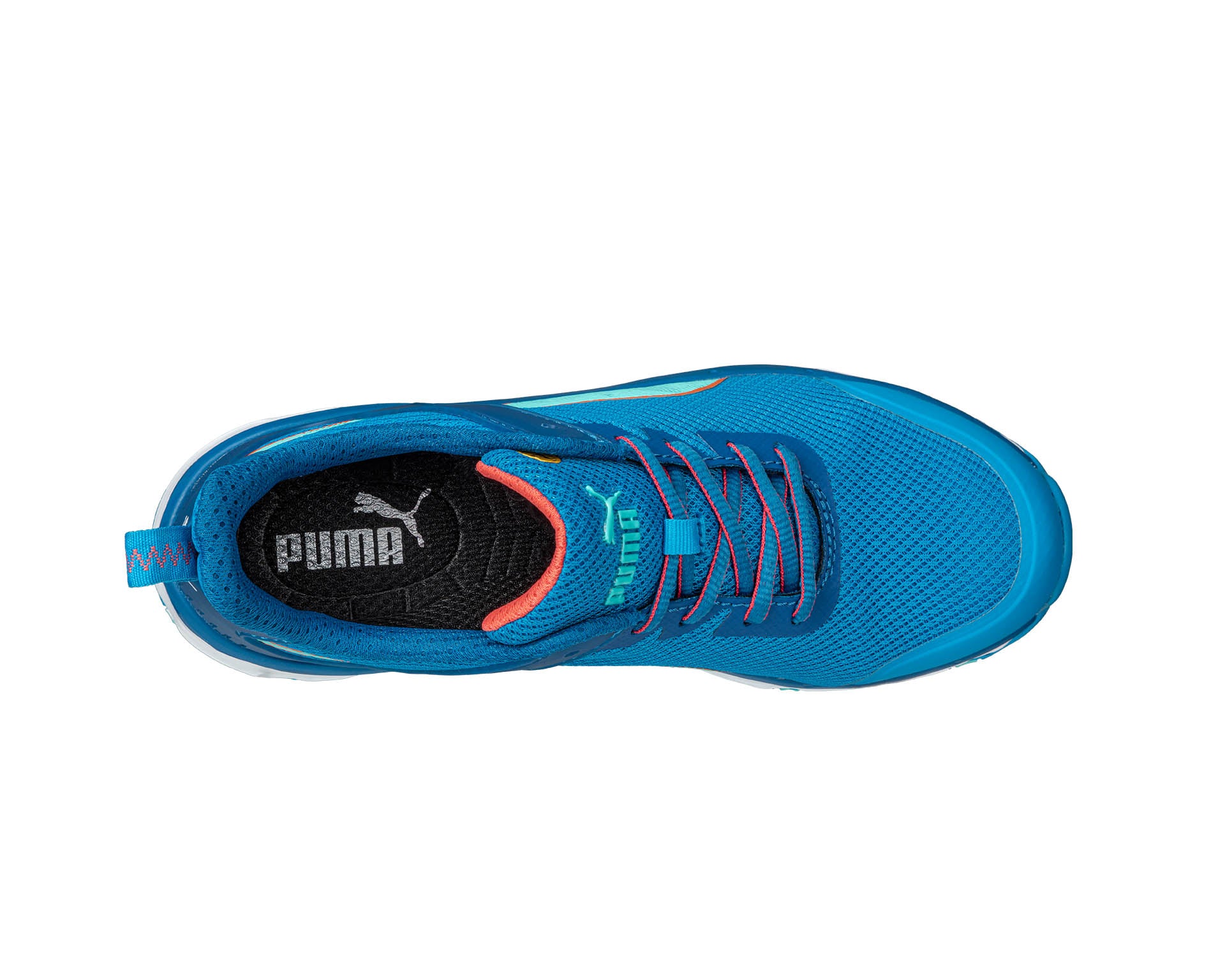 PUMA SAFETY BEAT WNS LOW Sicherheitsschuh S1 ESD blau Damen oben