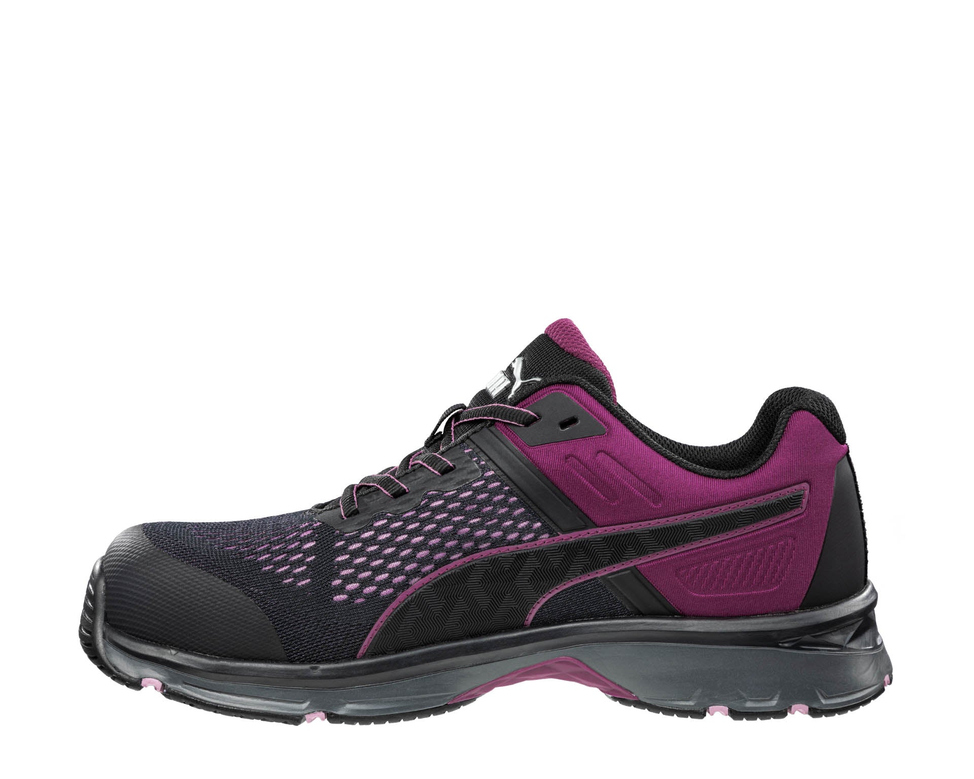 PUMA SAFETY DEFINE WNS LOW Sicherheitsschuh S1P ESD schwarz Damen links
