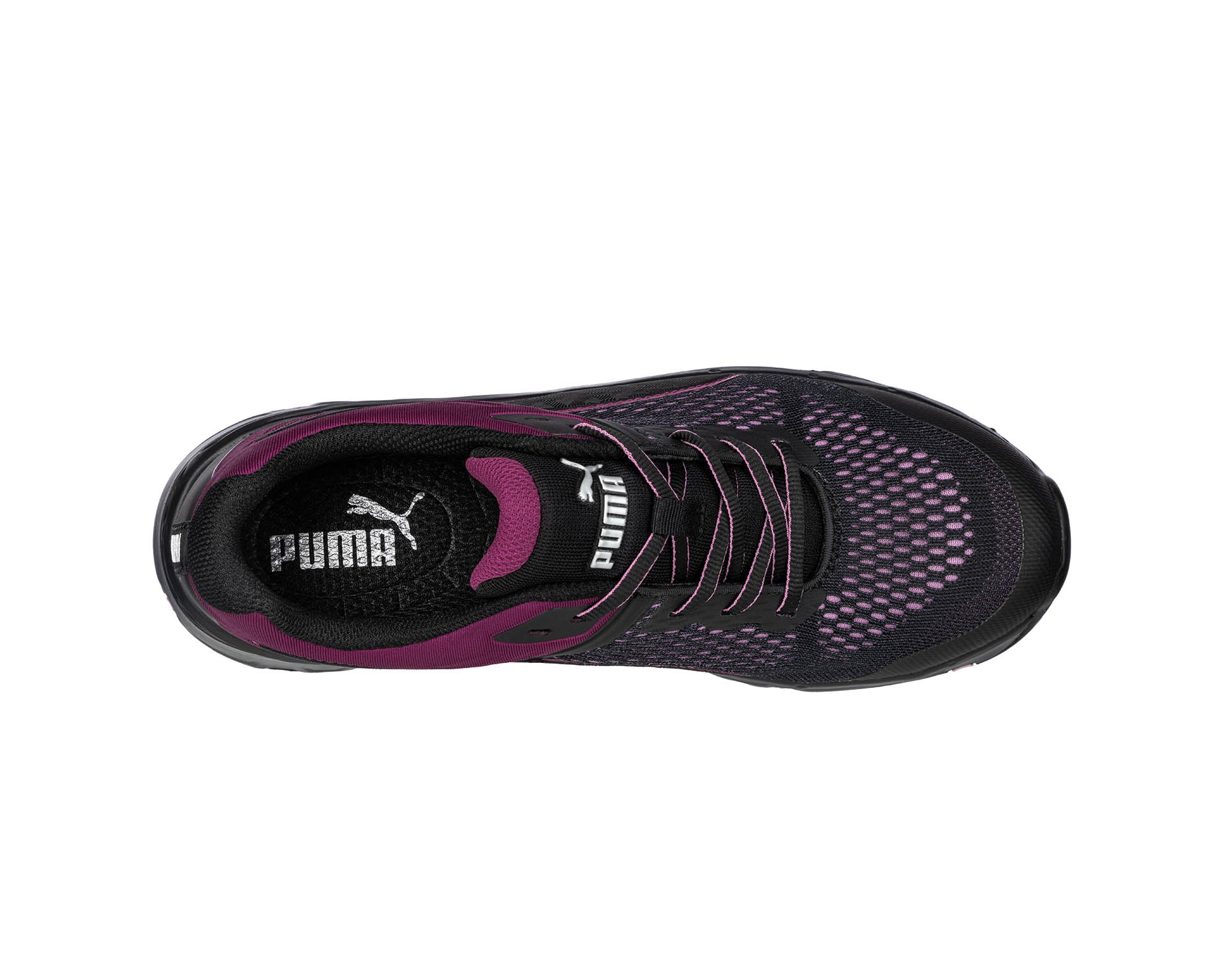 PUMA SAFETY DEFINE WNS LOW Sicherheitsschuh S1P ESD schwarz Damen oben