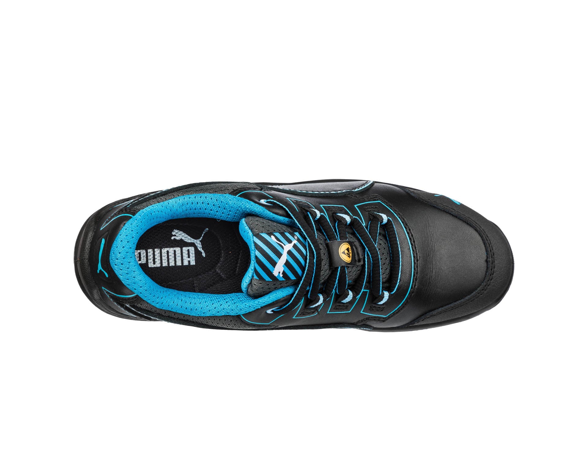 PUMA SAFETY NIOBE WNS LOW Sicherheitsschuh S3 ESD SRC schwarz Damen oben