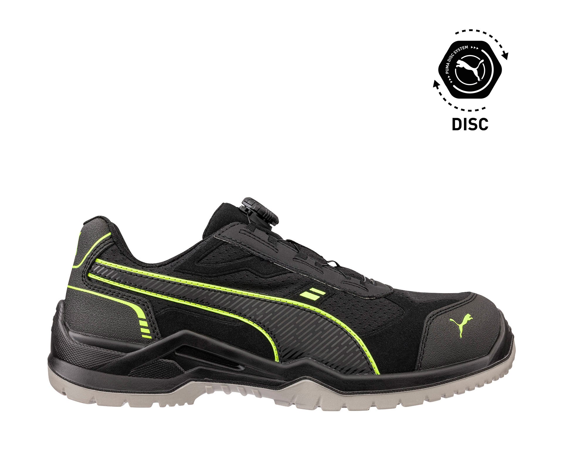 PUMA SAFETY FUSE TC DISC LOW Sicherheitsschuh S1PS ESD schwarz Herren rechts