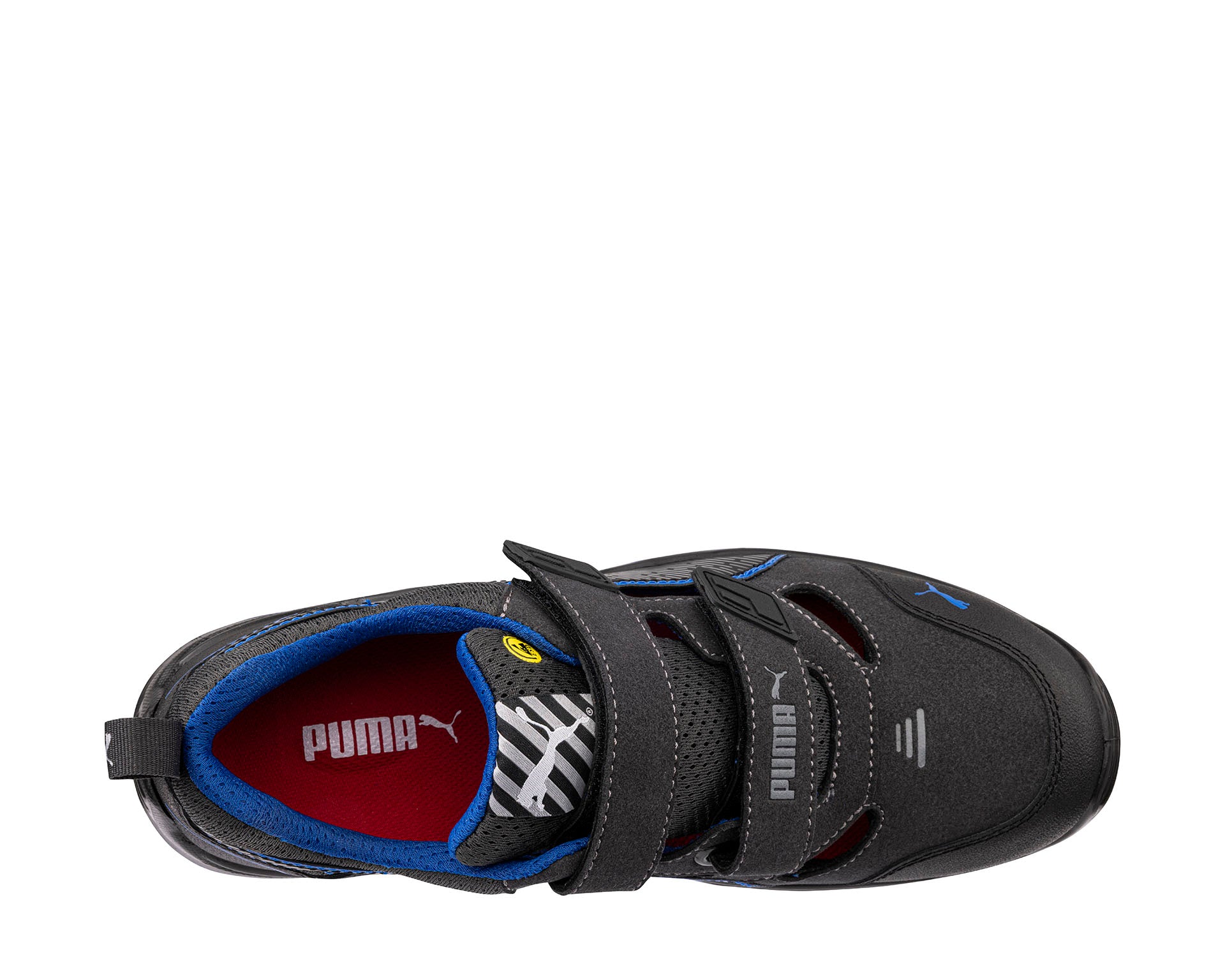 PUMA SAFETY NEODYME LOW Sicherheitsschuh S1PS ESD schwarz oben