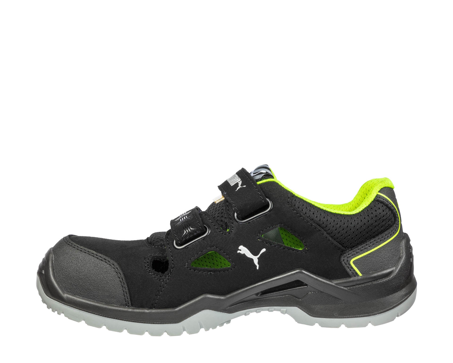 PUMA SAFETY NEODYME LOW Sicherheitsschuh S1P ESD schwarz Herren links