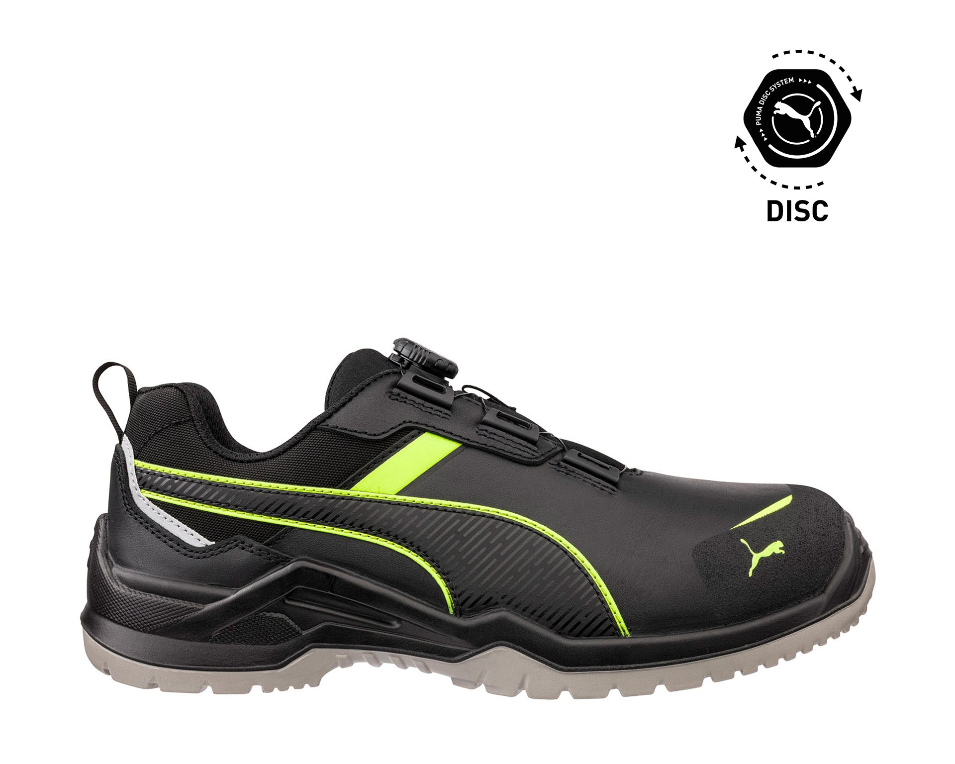 PUMA SAFETY KRYPTON DISC LOW Sicherheitsschuh S3S ESD schwarz rechts